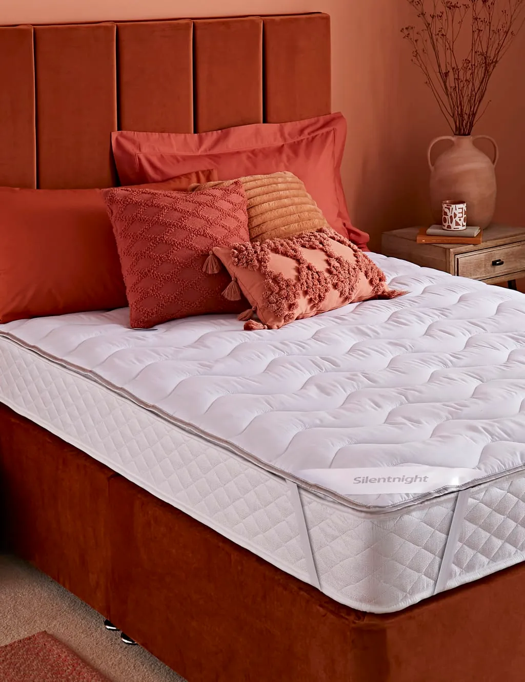 Heat Genie Self Heating Mattress Topper - White product
