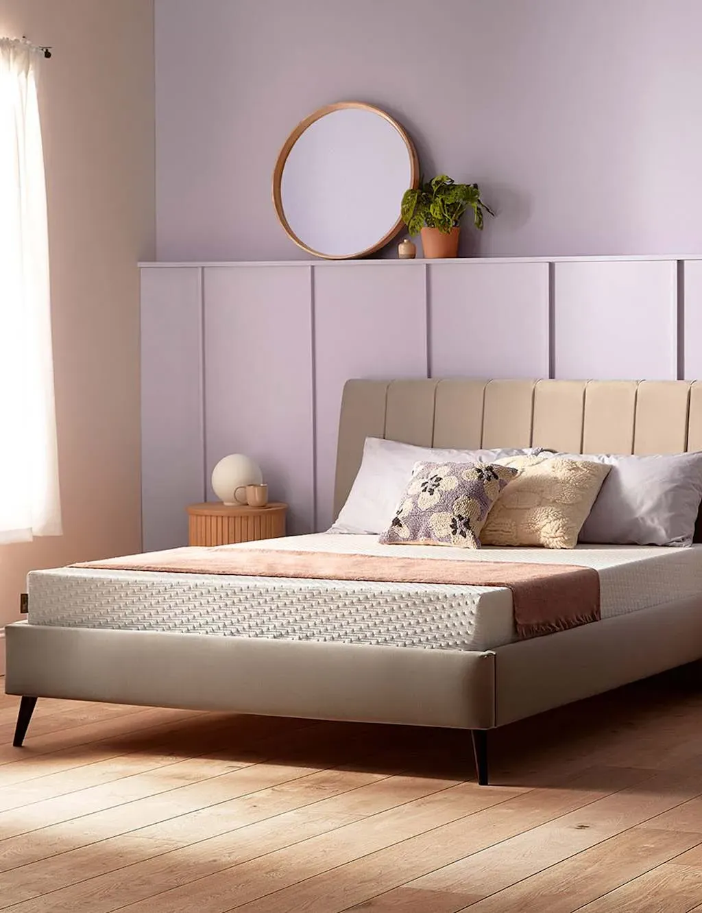 Just Relax Memory Foam Medium Mattress - White Mix product