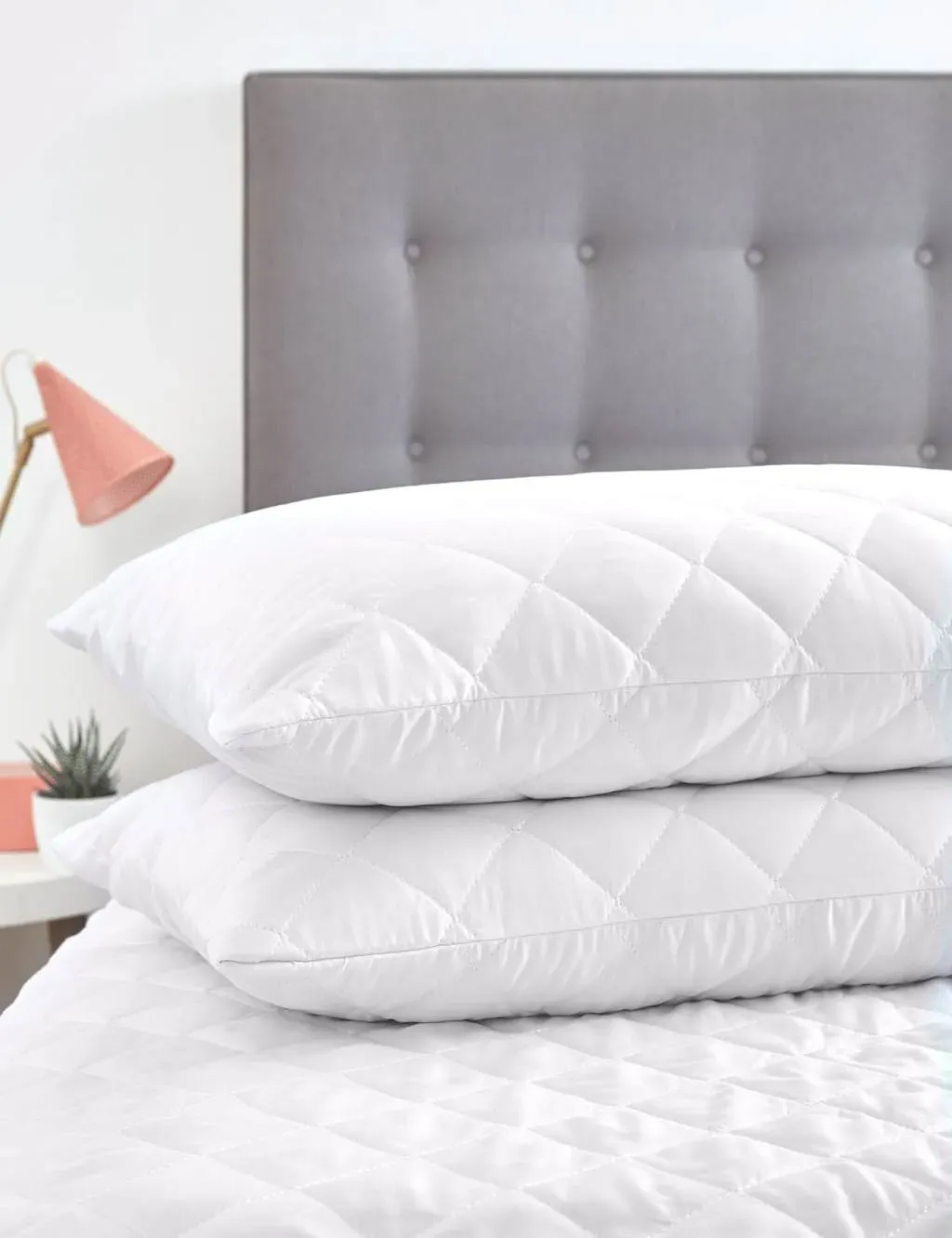 Waterproof Mattress & Pillow Protector Set - White product