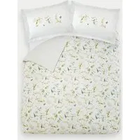 Wild Floral Bedding Set - White Mix, Pure Cotton alternate view
