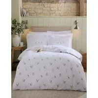 Snowy Owls Bedding Set - White Mix, Pure Cotton alternate view