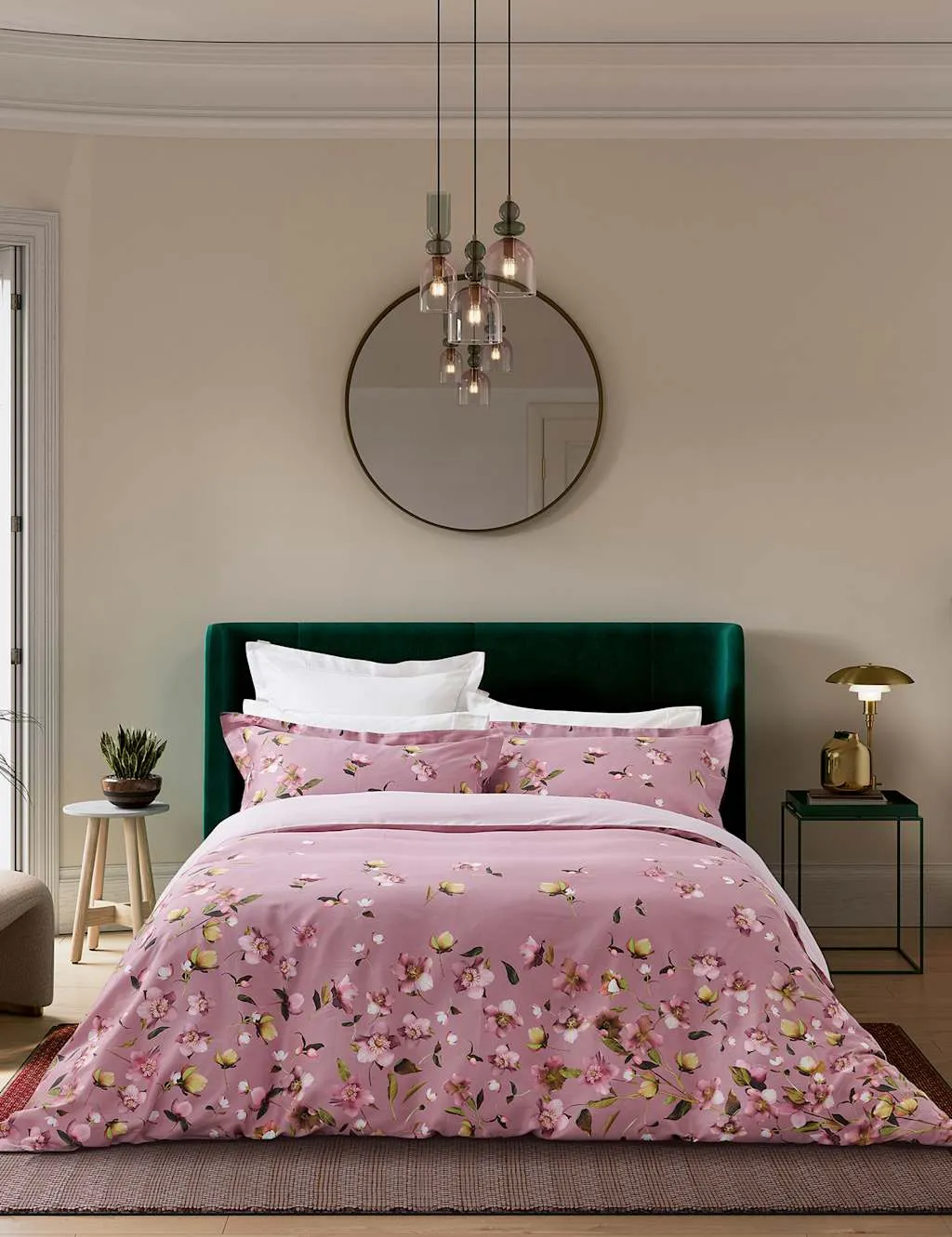 Arboretum Bedding Set - Pink Mix, Cotton product