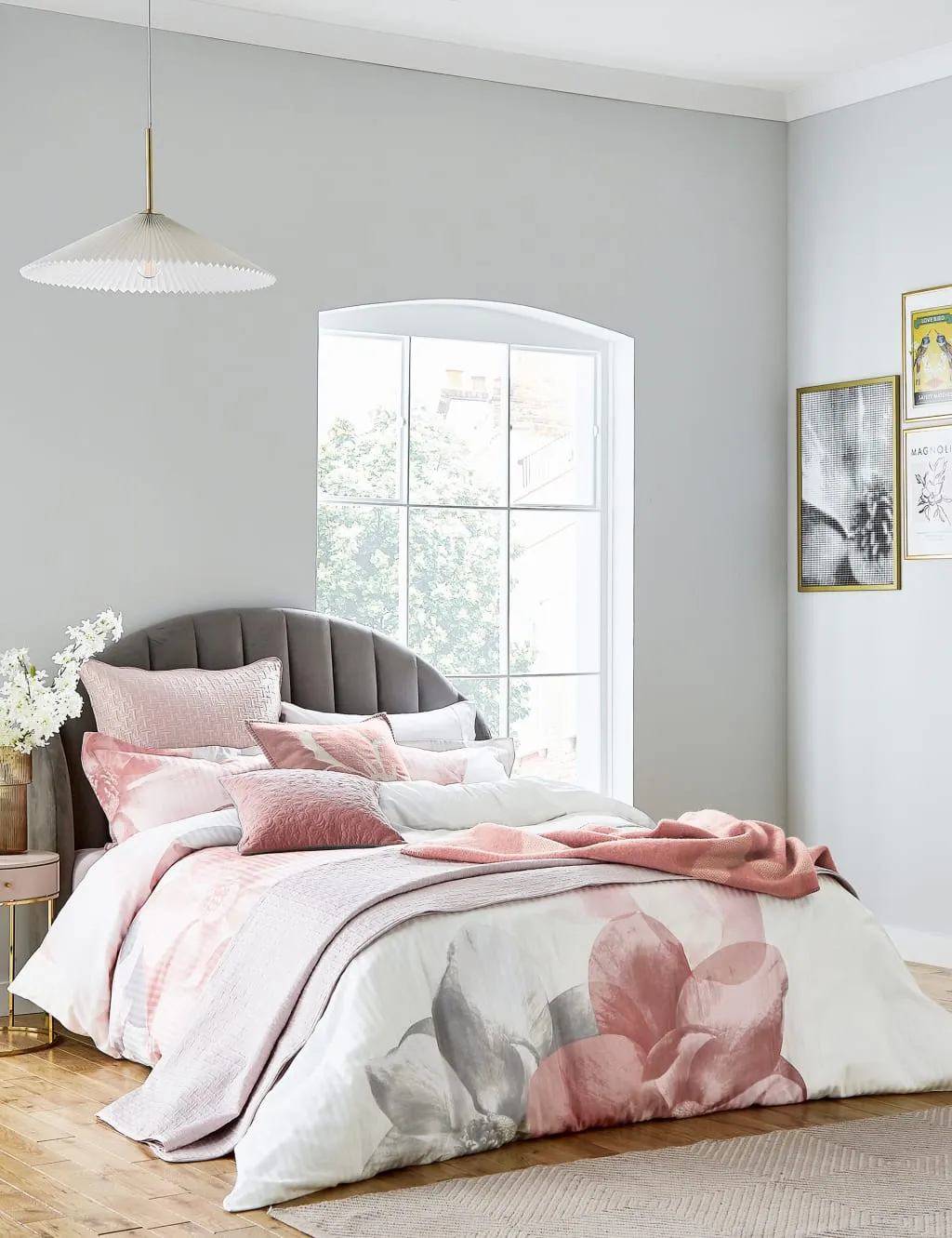Photo Magnolia Duvet Cover - Multi, Cotton Sateen product