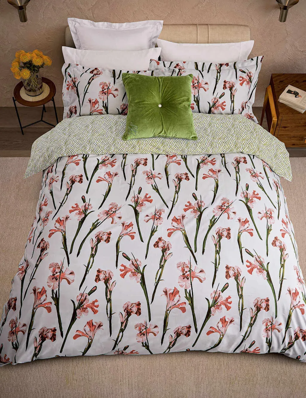 Wild Iris Bedding Set - Multi, Pure Cotton product