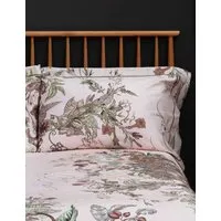 Opera Botanica 2 Pack Oxford Pillowcases - Light Pink Mix, Cotton Sateen alternate view