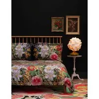 Berkeley Blooms Bedding Set Reversible - Dark Navy, Cotton Sateen alternate view