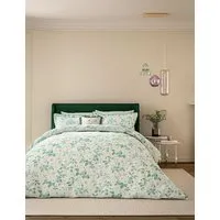 Briar Bloom Bedding Set - Green Mix, Pure Cotton alternate view
