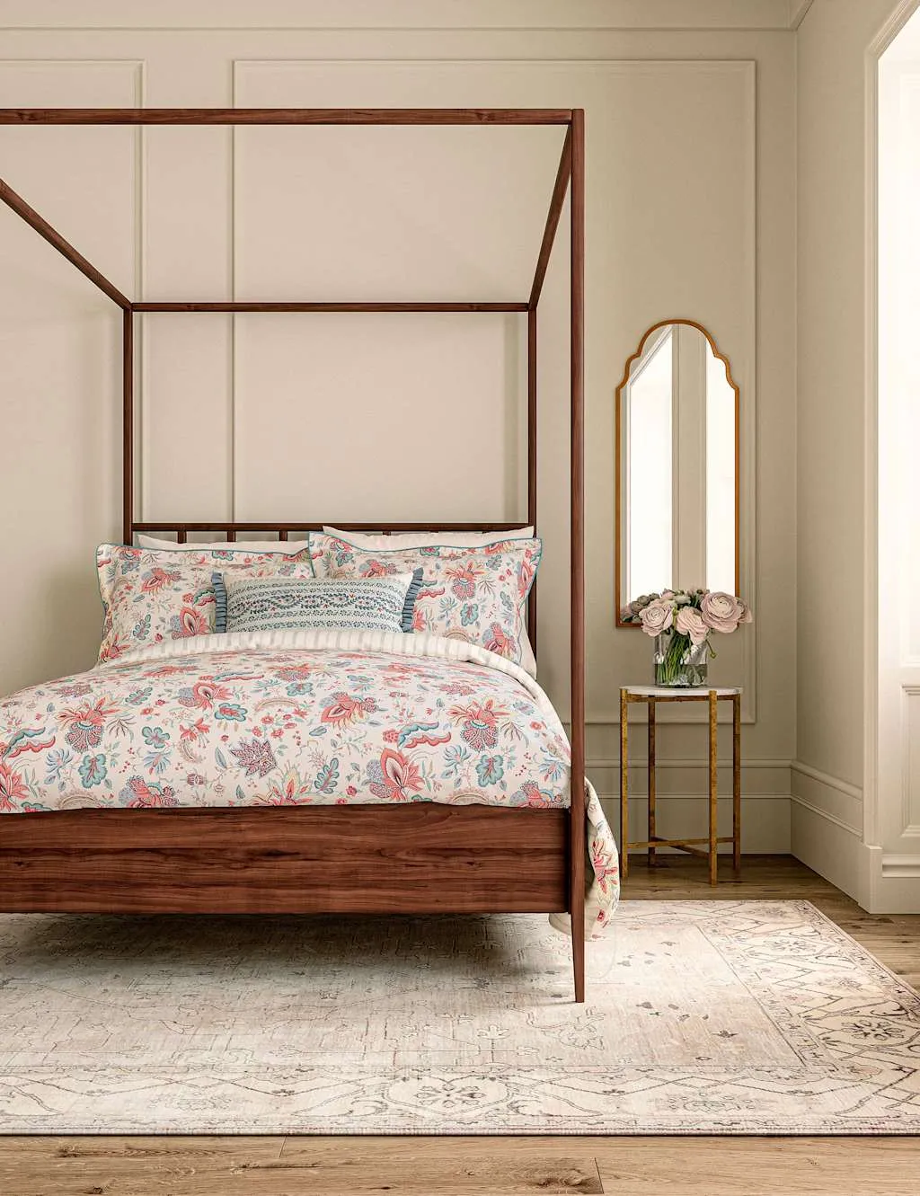 Chintz Reverie Bedding Set - Red Mix, Pure Cotton product