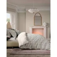 Indian Lattice Bedding Set - Red Mix, Pure Cotton alternate view