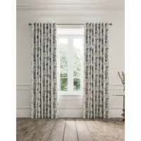 Palampore Trail Eyelet Curtains - Blue Mix alternate view