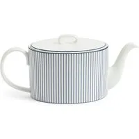 Gio 32oz Striped Teapot - Blue Mix, Fine Bone China alternate view