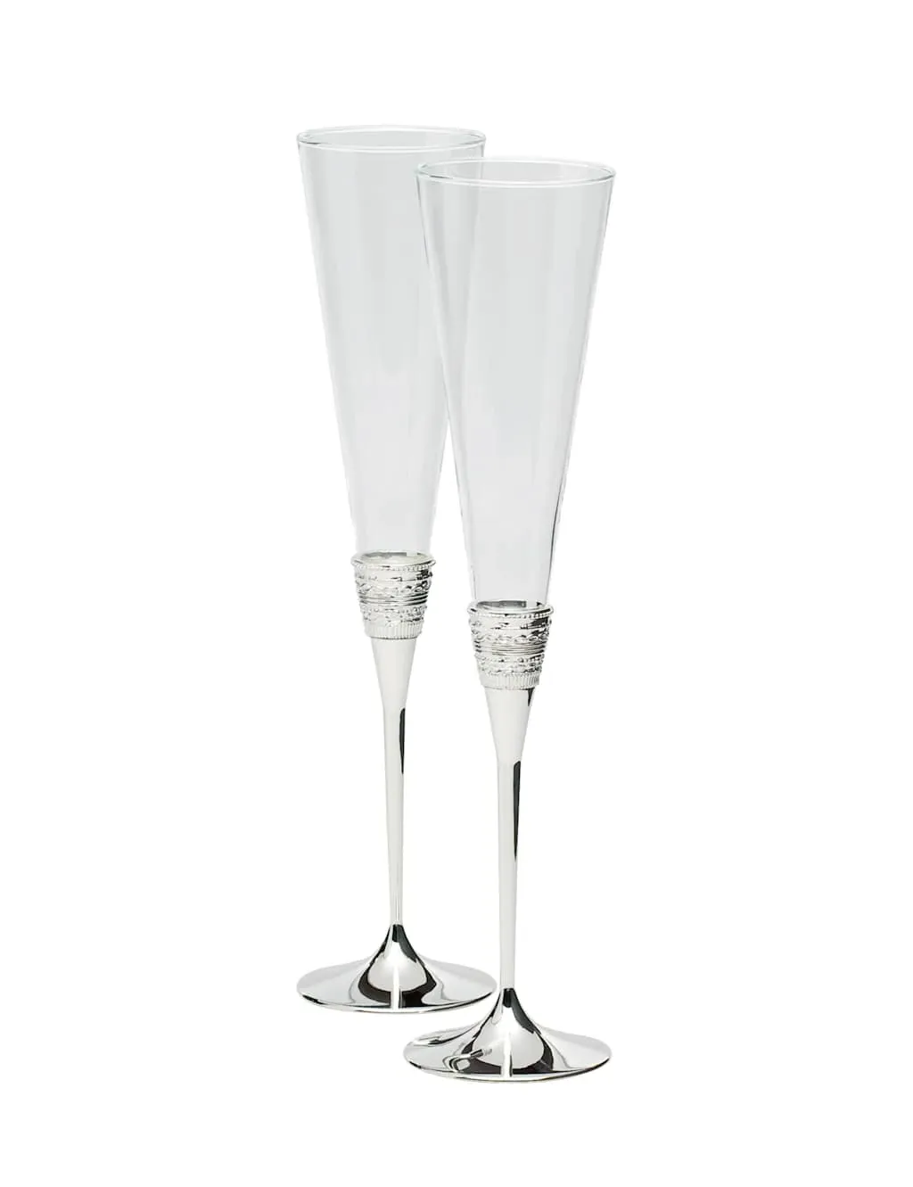 Vera Wang With Love Set of 2 Toasting Flutes - Clear, Crystal product