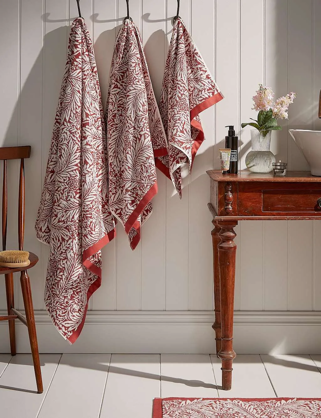 Larkspur Cotton Towel - Pink Mix product