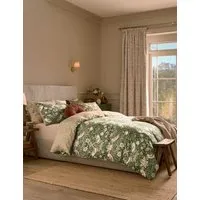 Strawberry Thief Bedding Set - Green Mix, Cotton alternate view