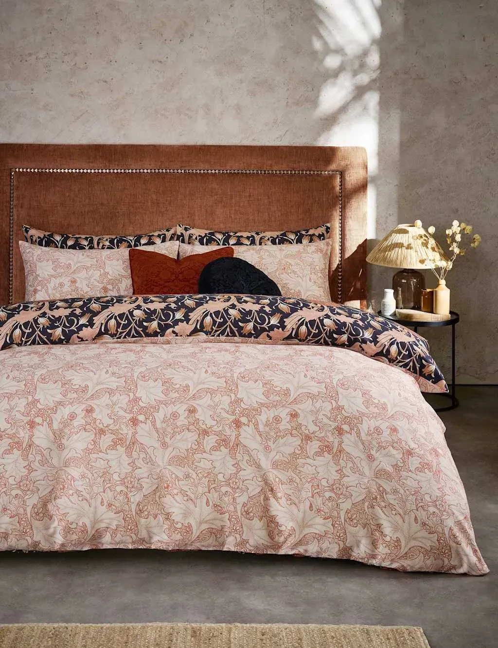 Wild Tulip Set of 2 Pillowcases - Copper, Cotton product