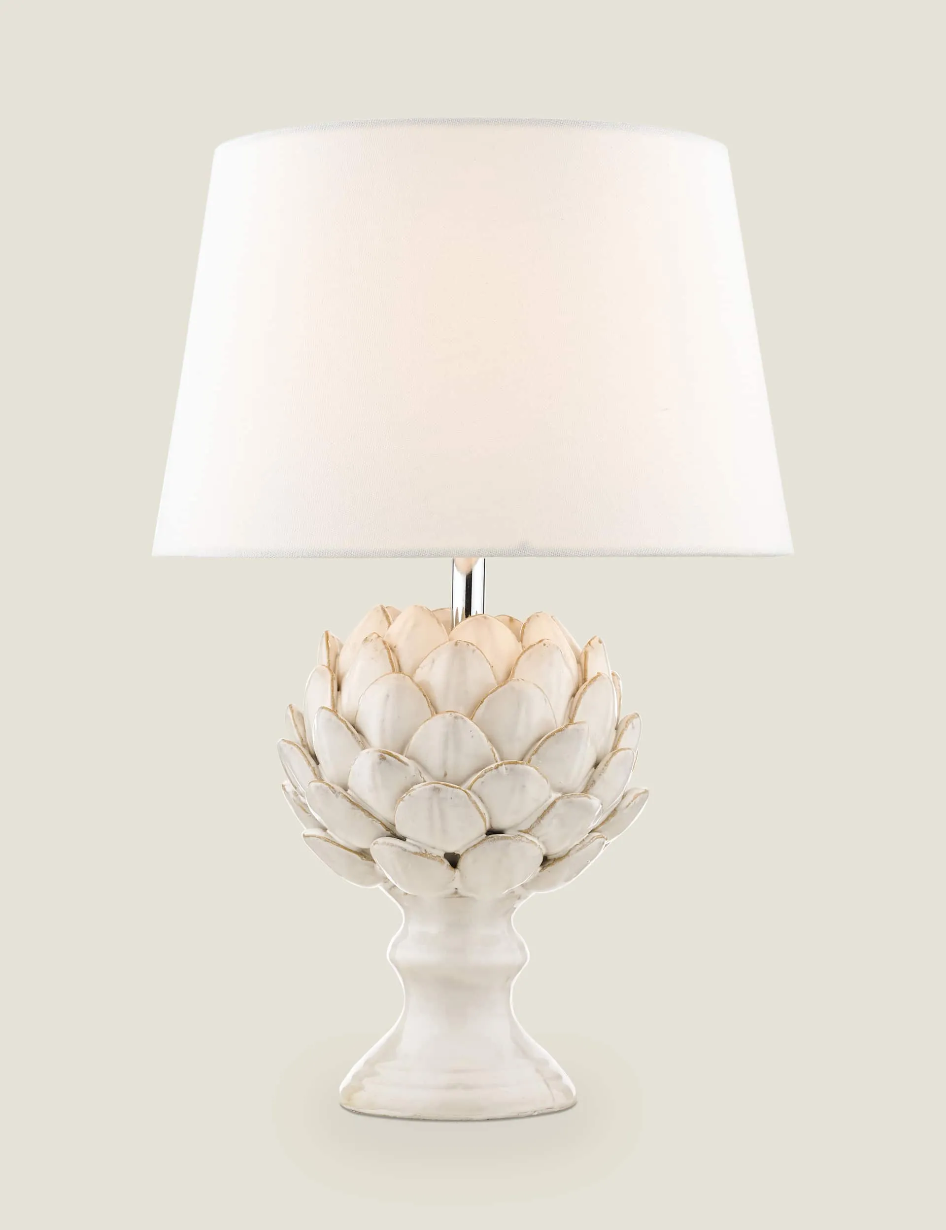 laura-ashley-ceramic-artichoke-table-lamp-silver-silver image