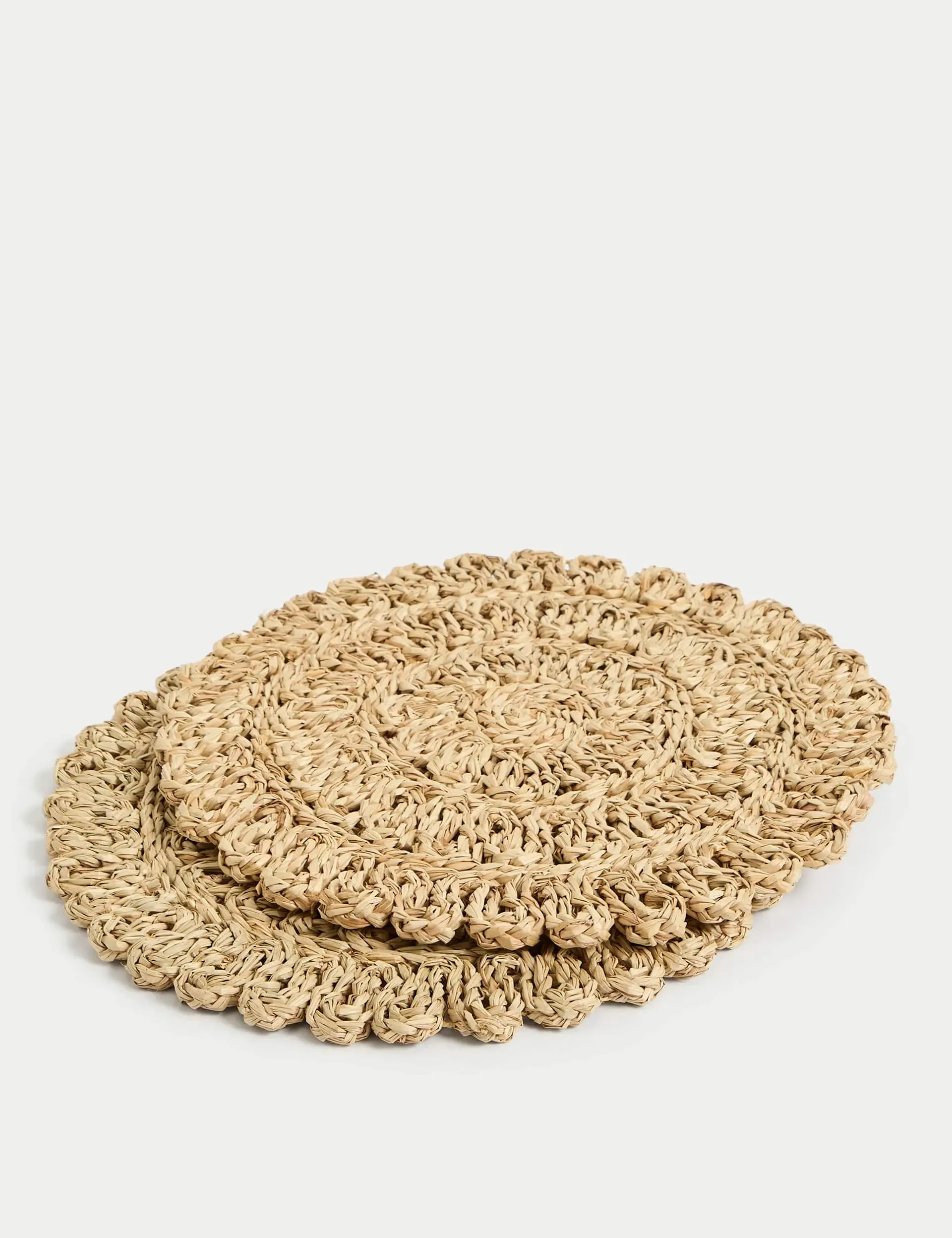 m-s-set-of-2-floral-rattan-placemats-natural-natural image