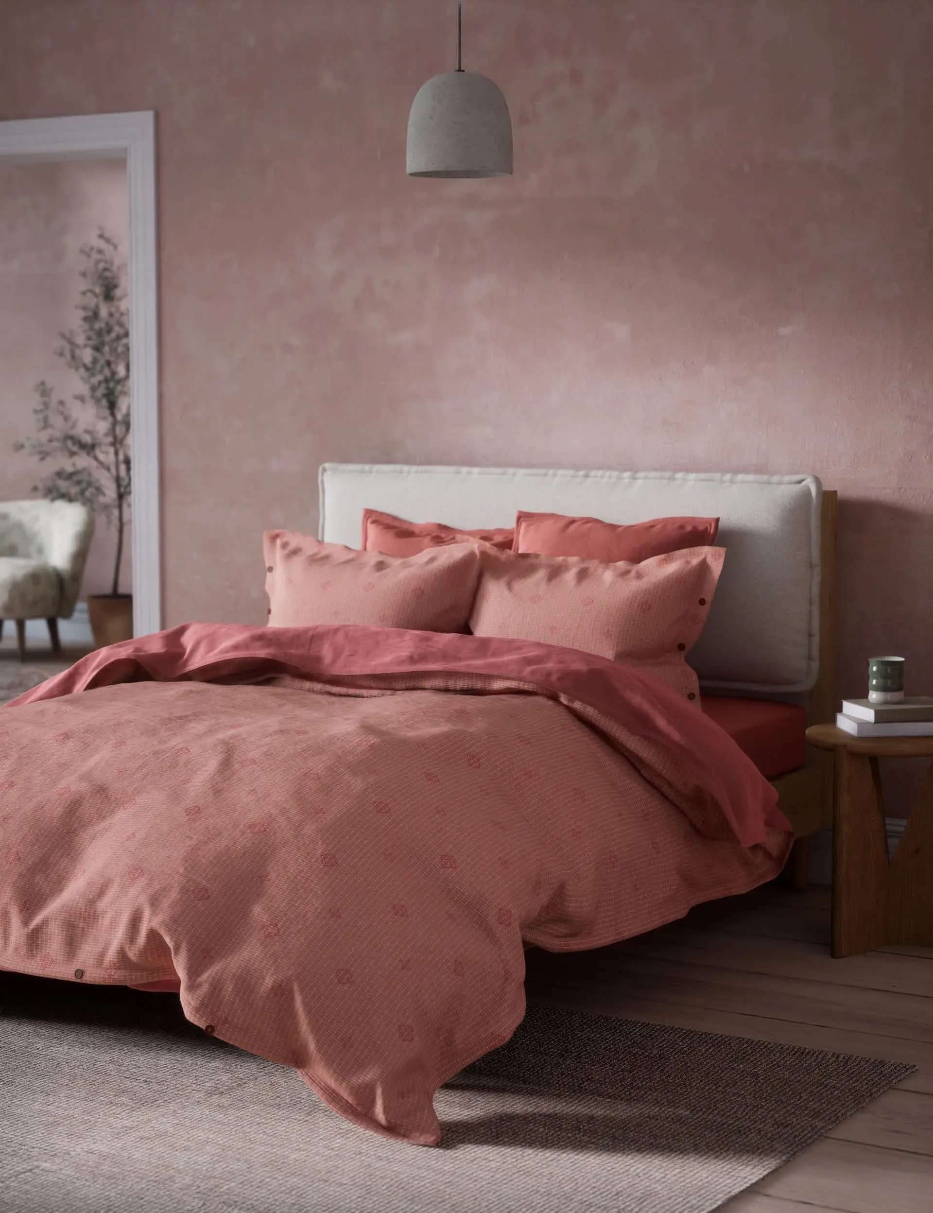 m-s-x-fired-earth-jaipur-ridhi-pure-cotton-jacquard-bedding-set-5ft-dusty-cedar-dusty-cedar image