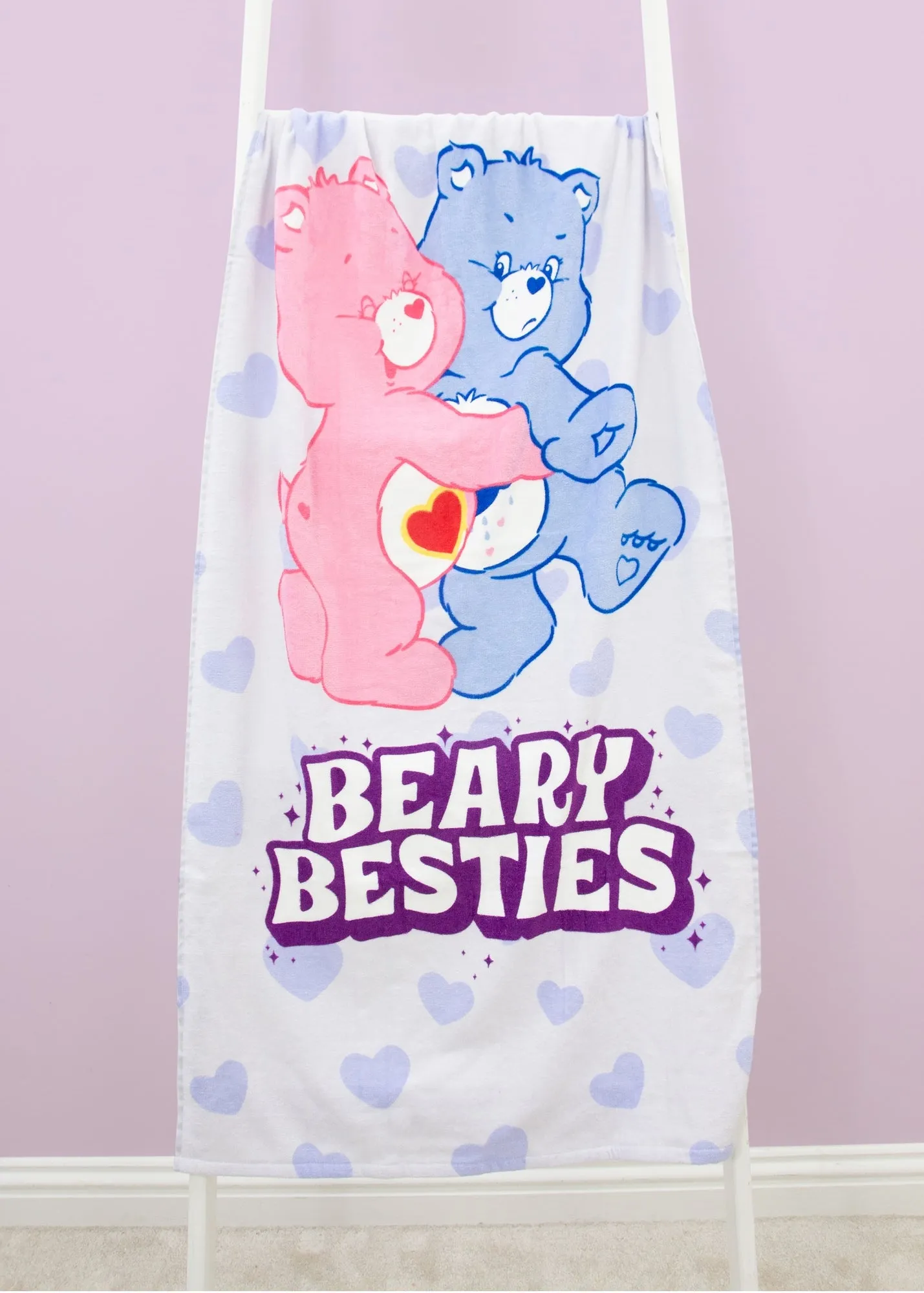 Care Bears Besties Bath Towel - Blue, Cotton product