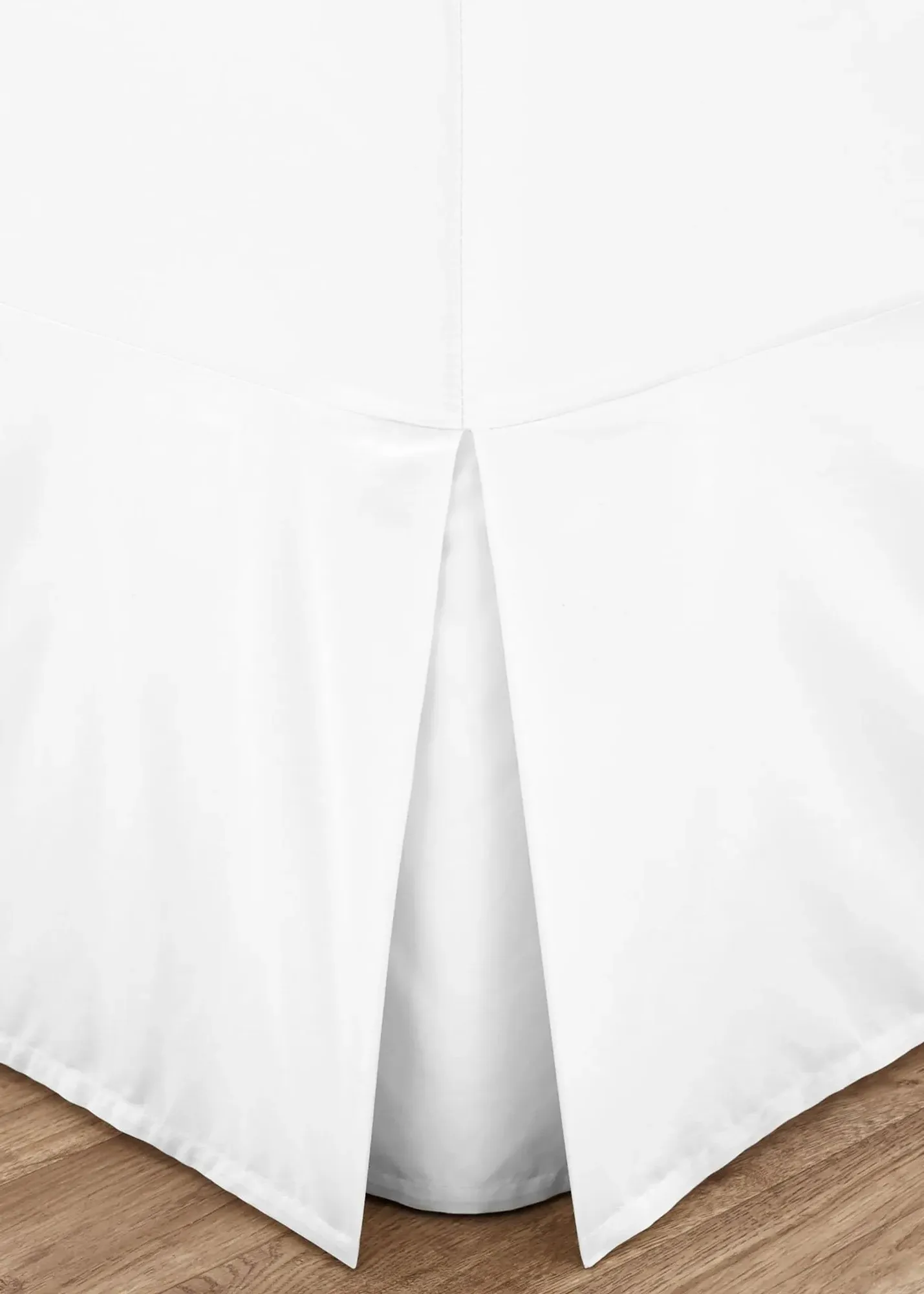 Catherine Lansfield Super King Size Fitted Valance Sheet - White, Percale Cotton product