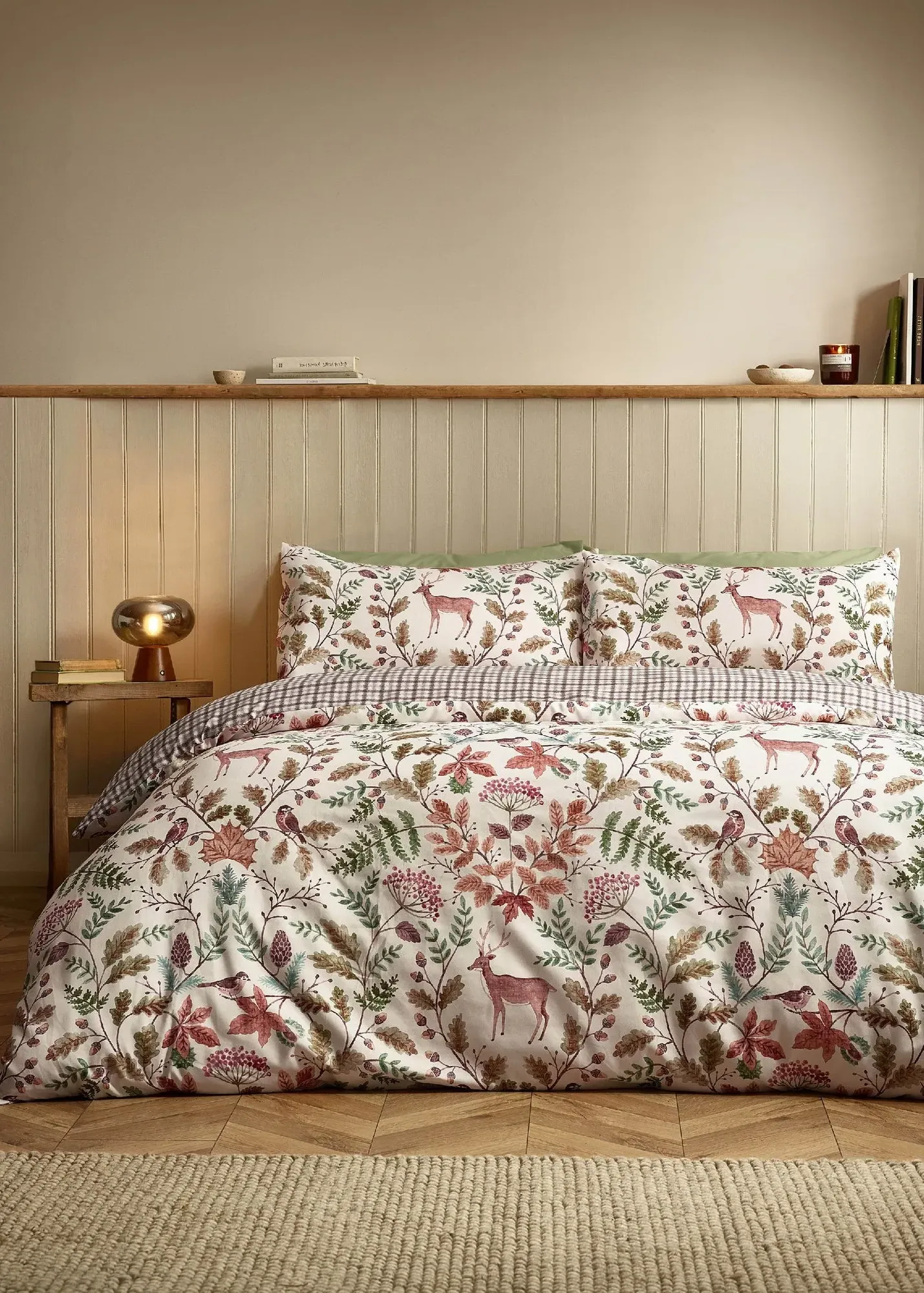 Stag So Soft Single Reversible Duvet Cover Set - Cream product