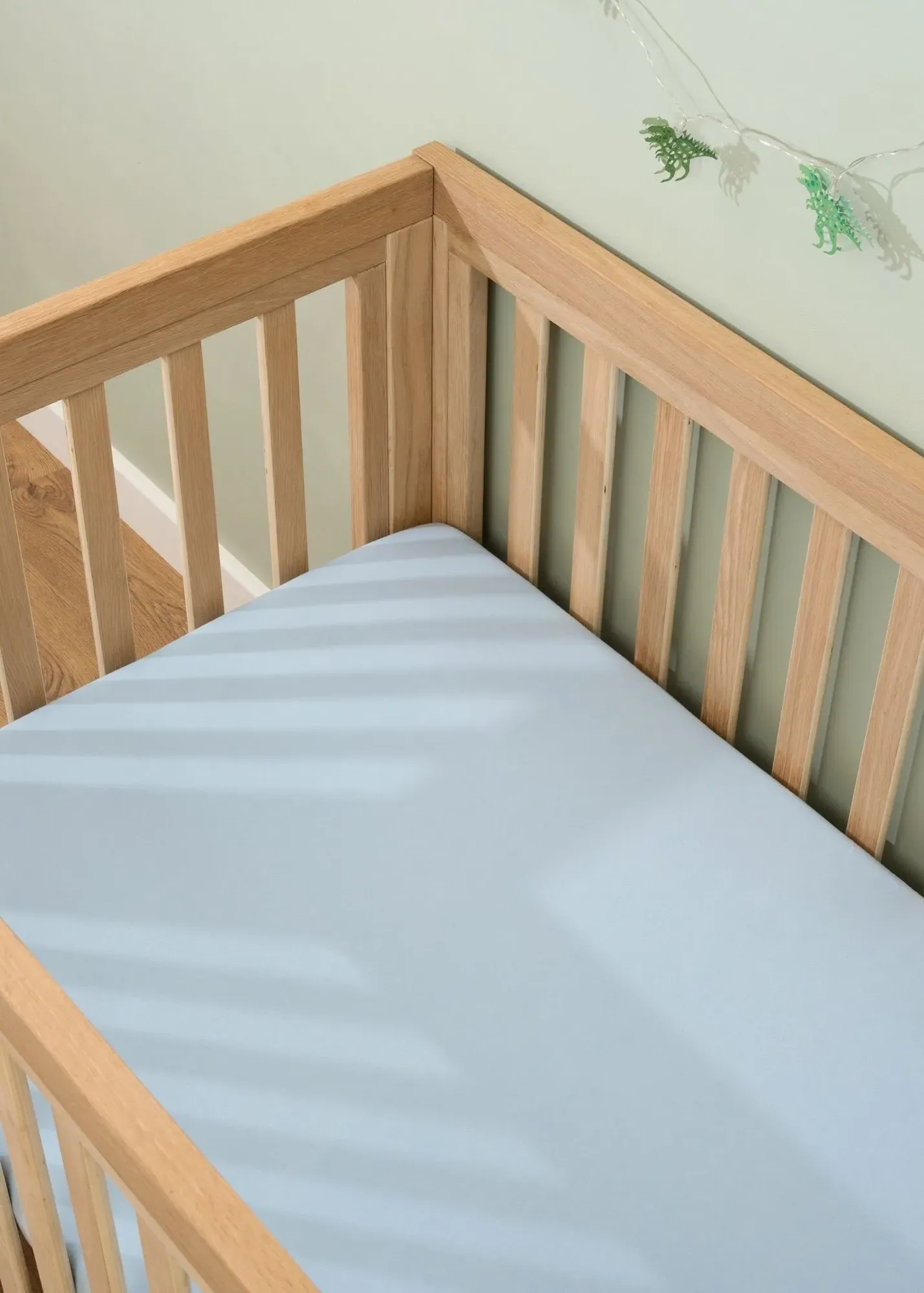 2-Pack Cot Bed Fitted Sheets - Blue, Cotton Jersey product