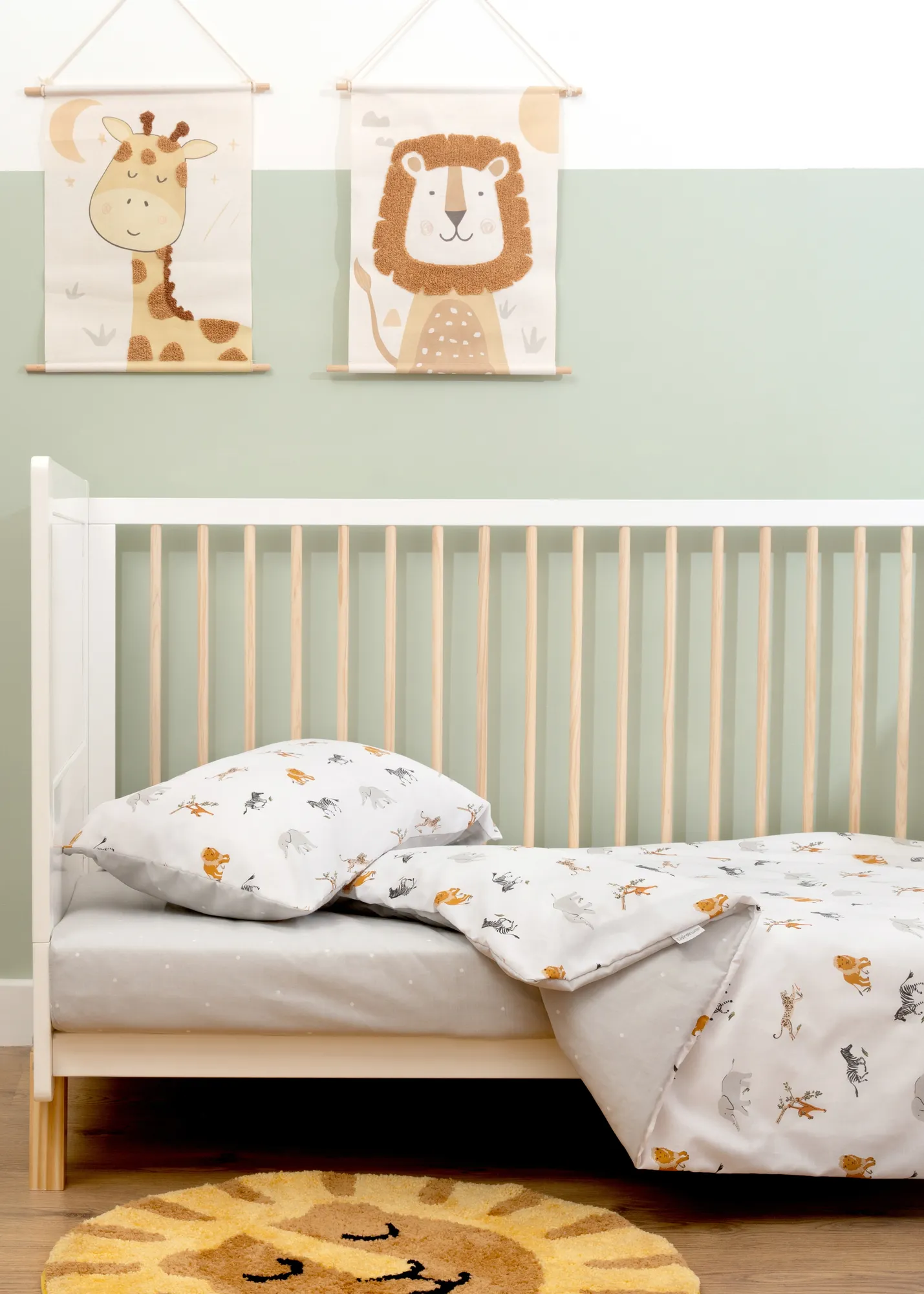 Jungle Dream Cot Bed Set - Multi, Polycotton product