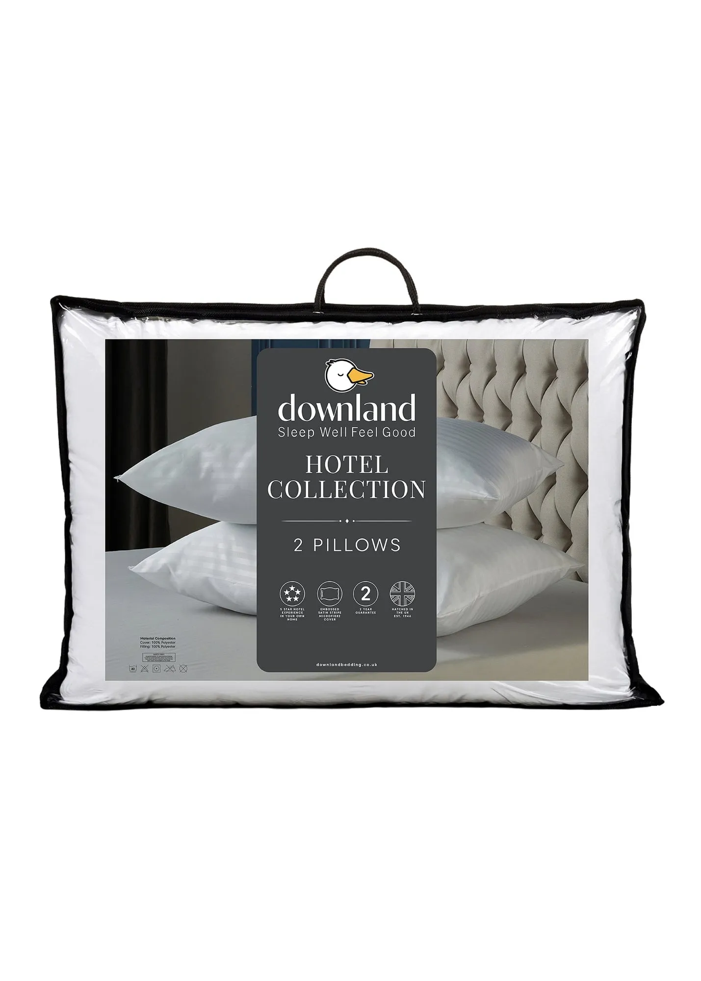 Hotel Collection Pillow Pair - White, Polyester product