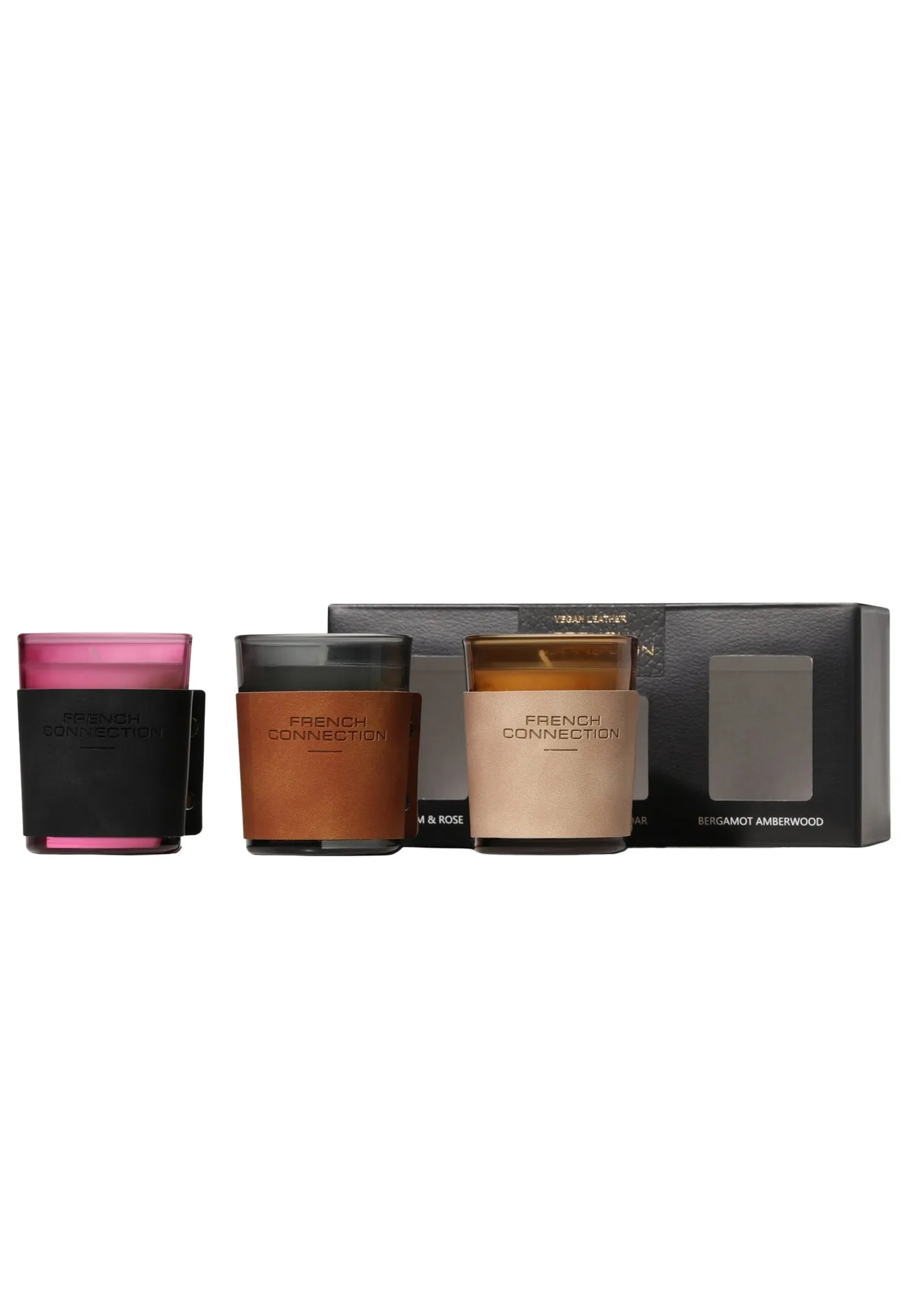 Leather Range Reed Diffuser Gift Set 3 x 50ml - Multi product