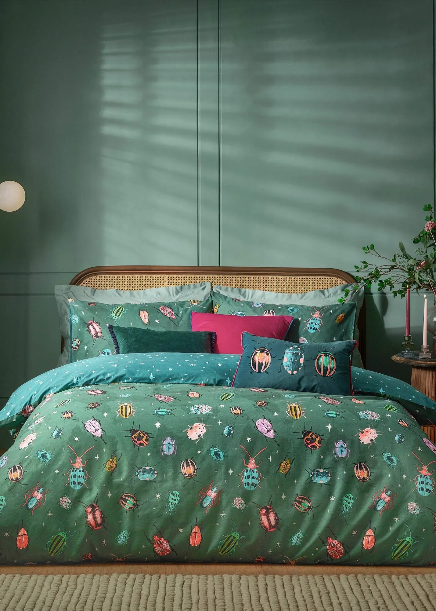Beetalis Insect Single Duvet Cover Set - Multi product