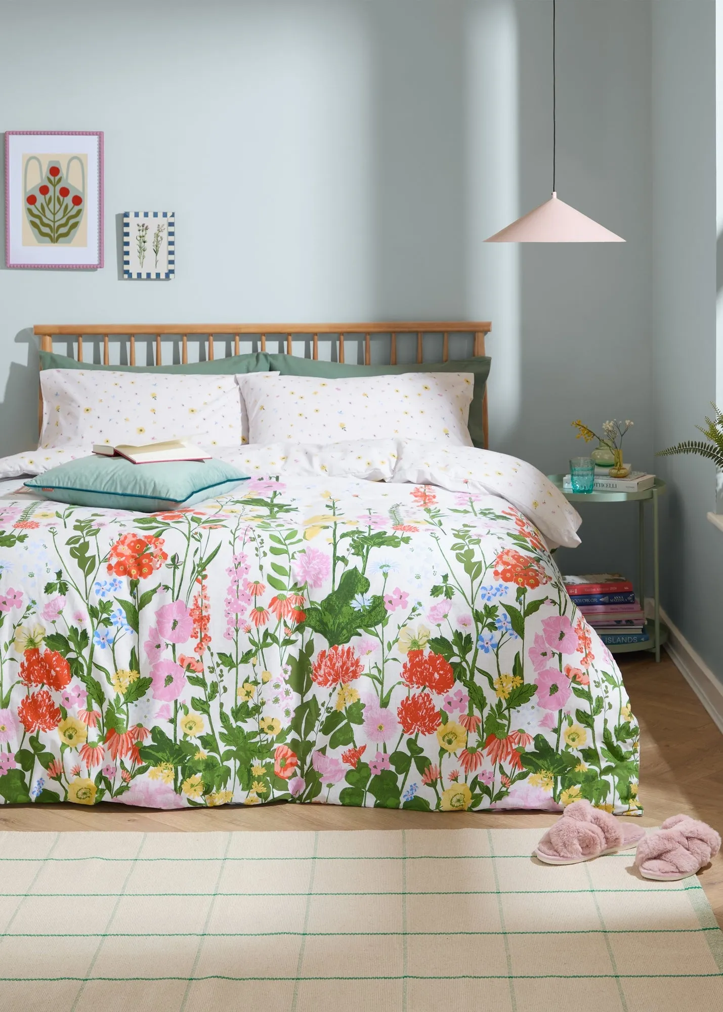Cottage Garden Single Reversible Duvet Cover Set - Multi product