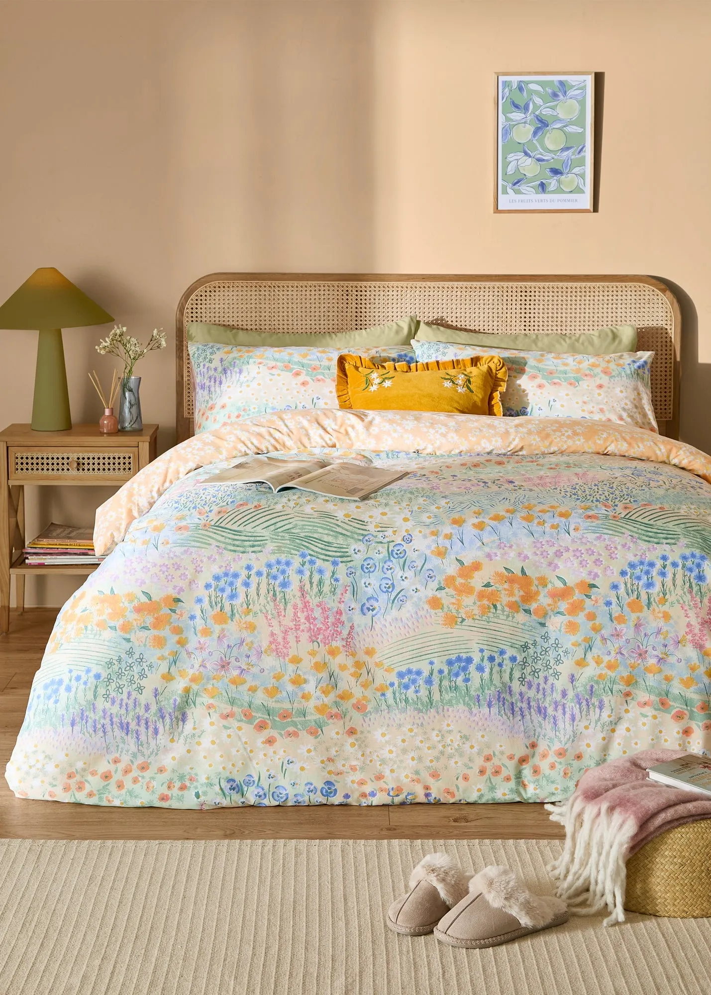 Florin Single Reversible Duvet Cover Set - Multi product