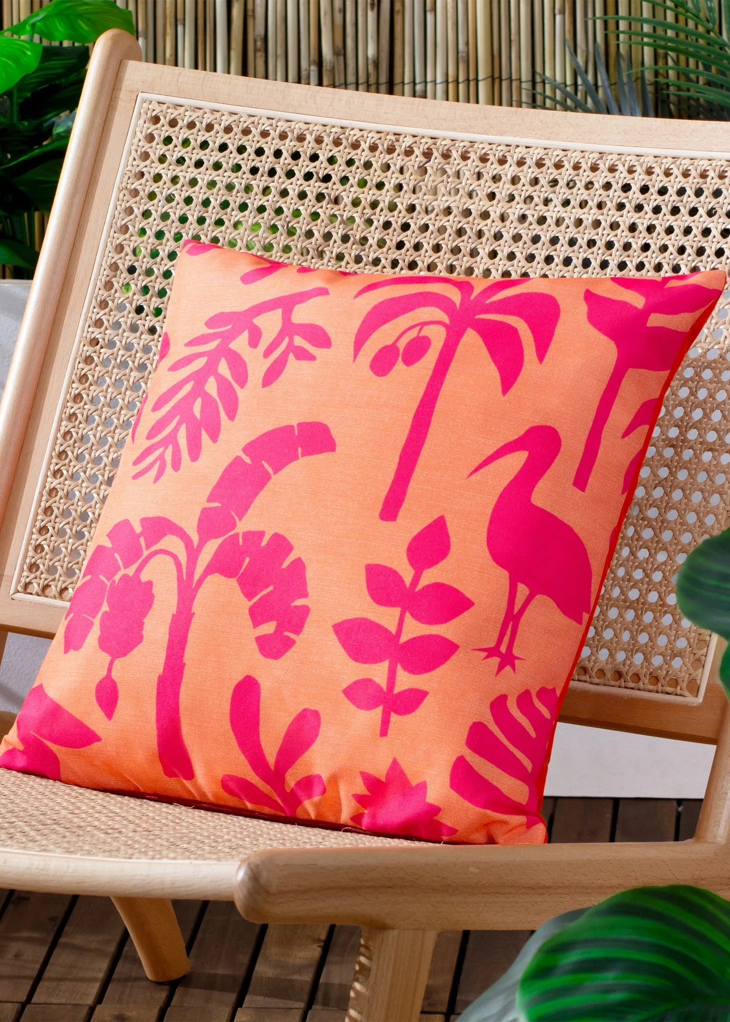 Marula Filled Outdoor Cushion - Pink product