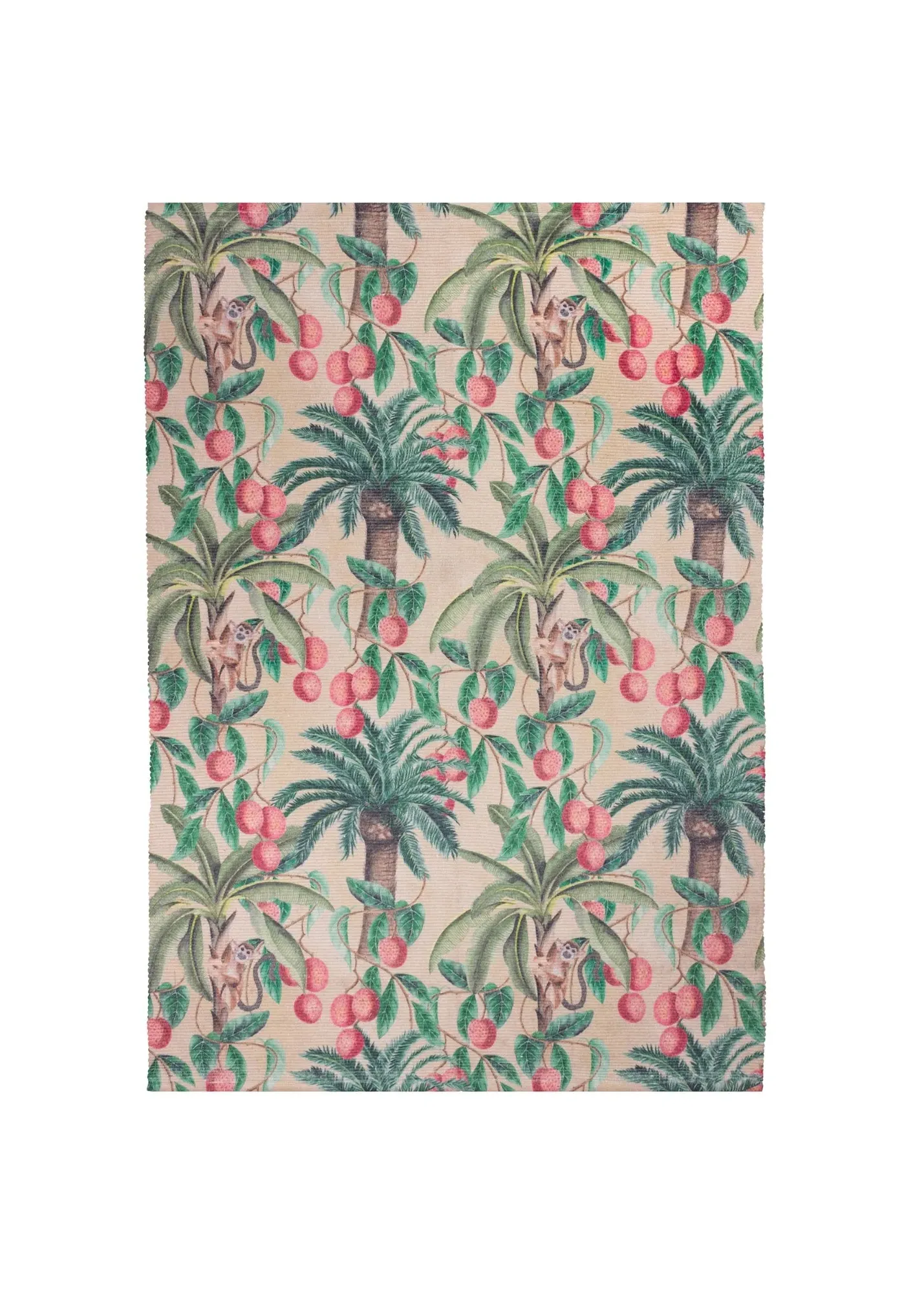 Monkey Palm Indoor/Outdoor Rug - Yellow, Polyester product