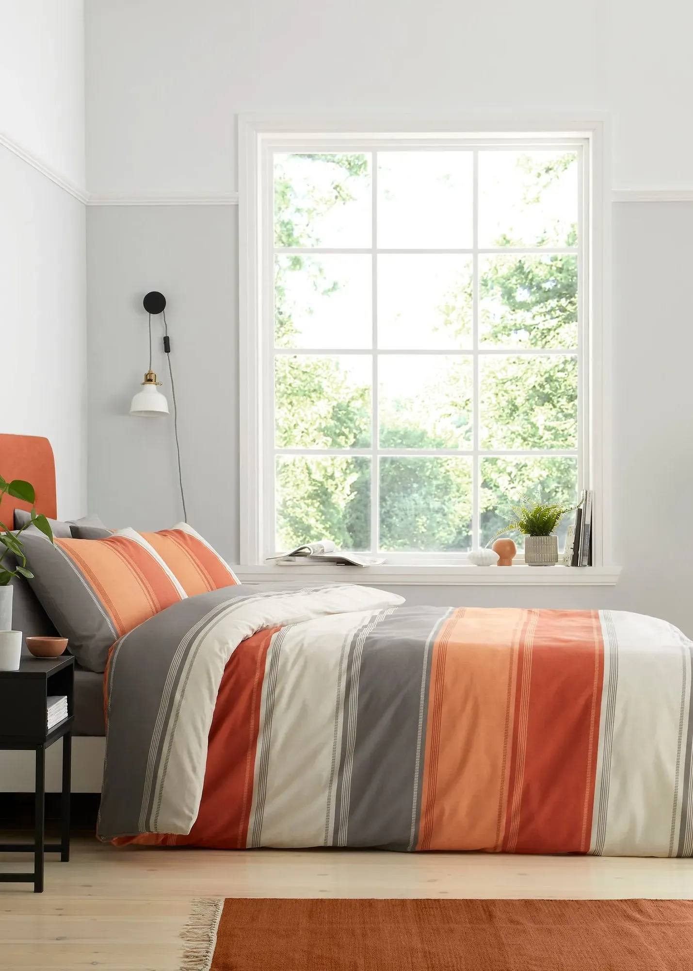 Betley Single Duvet Cover Set - Brown, Polyester Cotton product