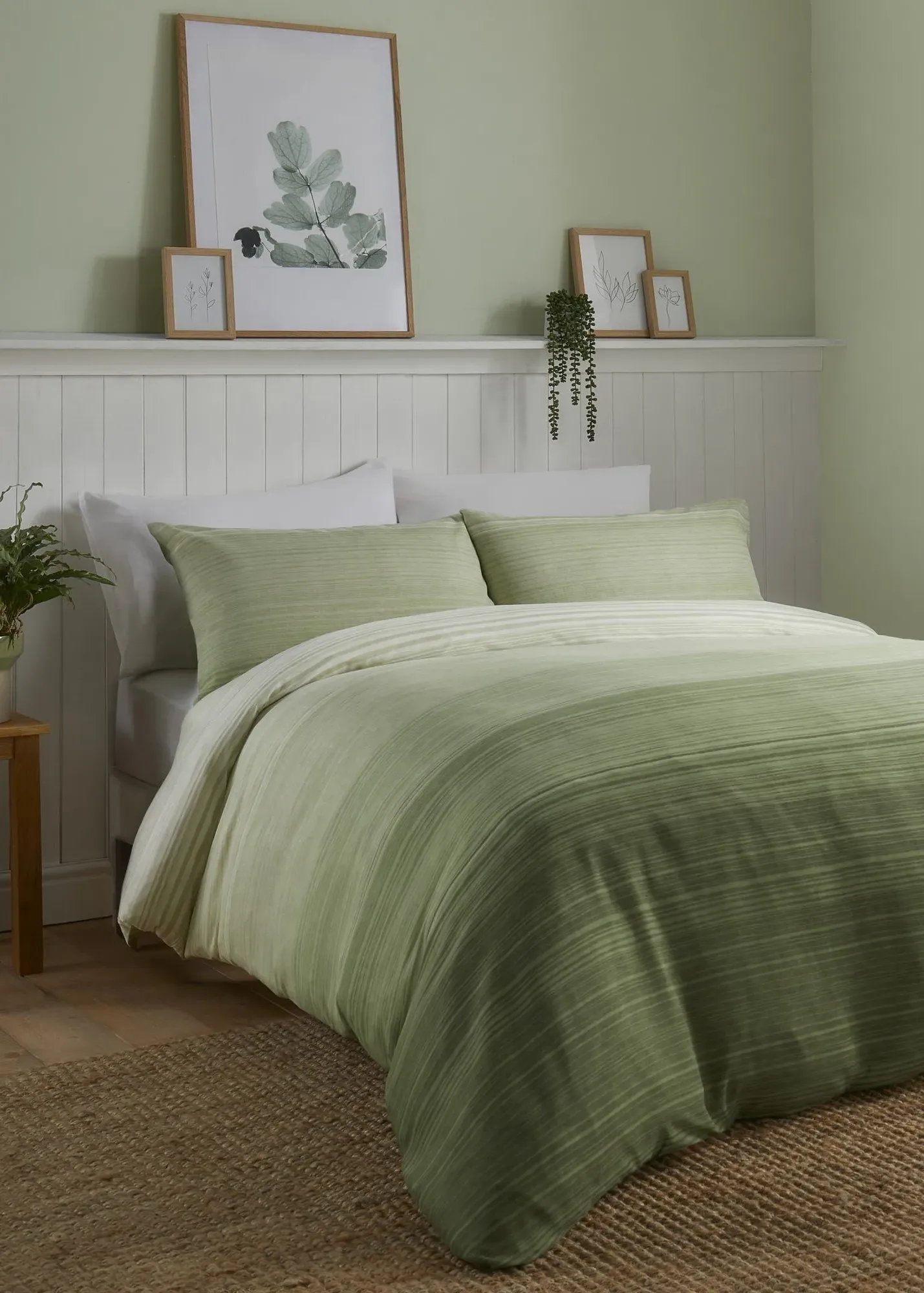 Fairhaven Single Duvet Cover Set - Green product