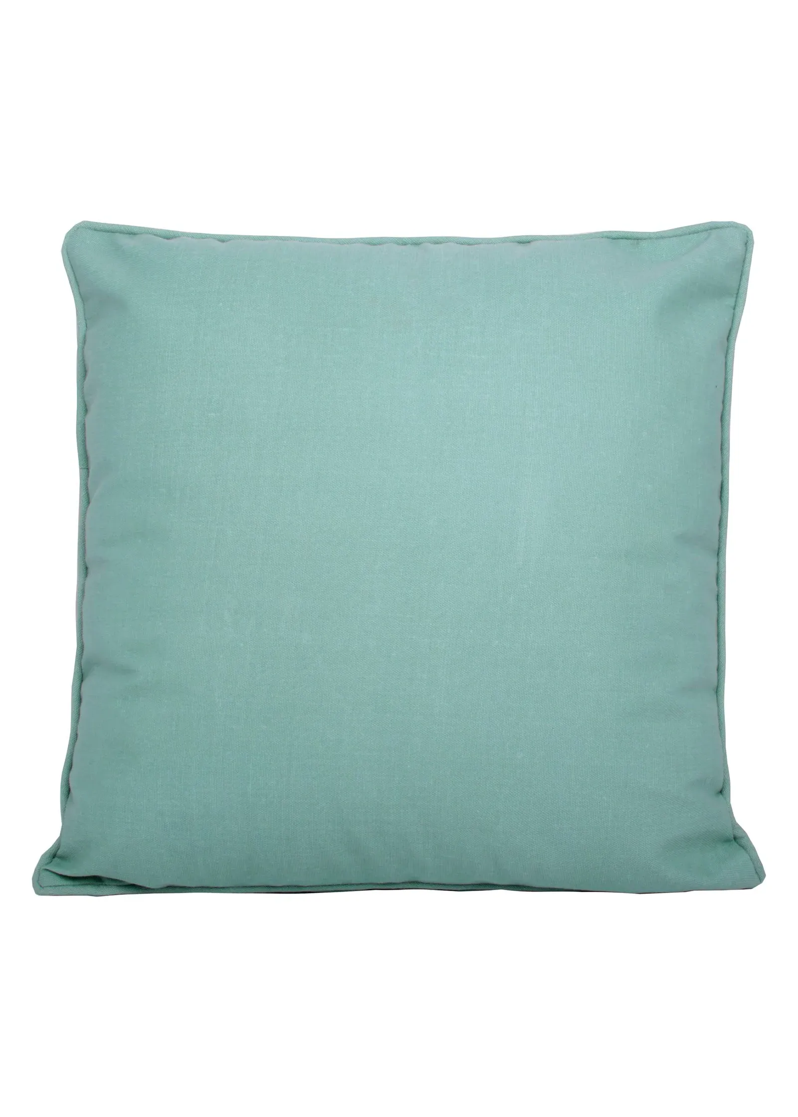 Plain Dye Filled Outdoor Cushion - Blue, BCI Cotton product