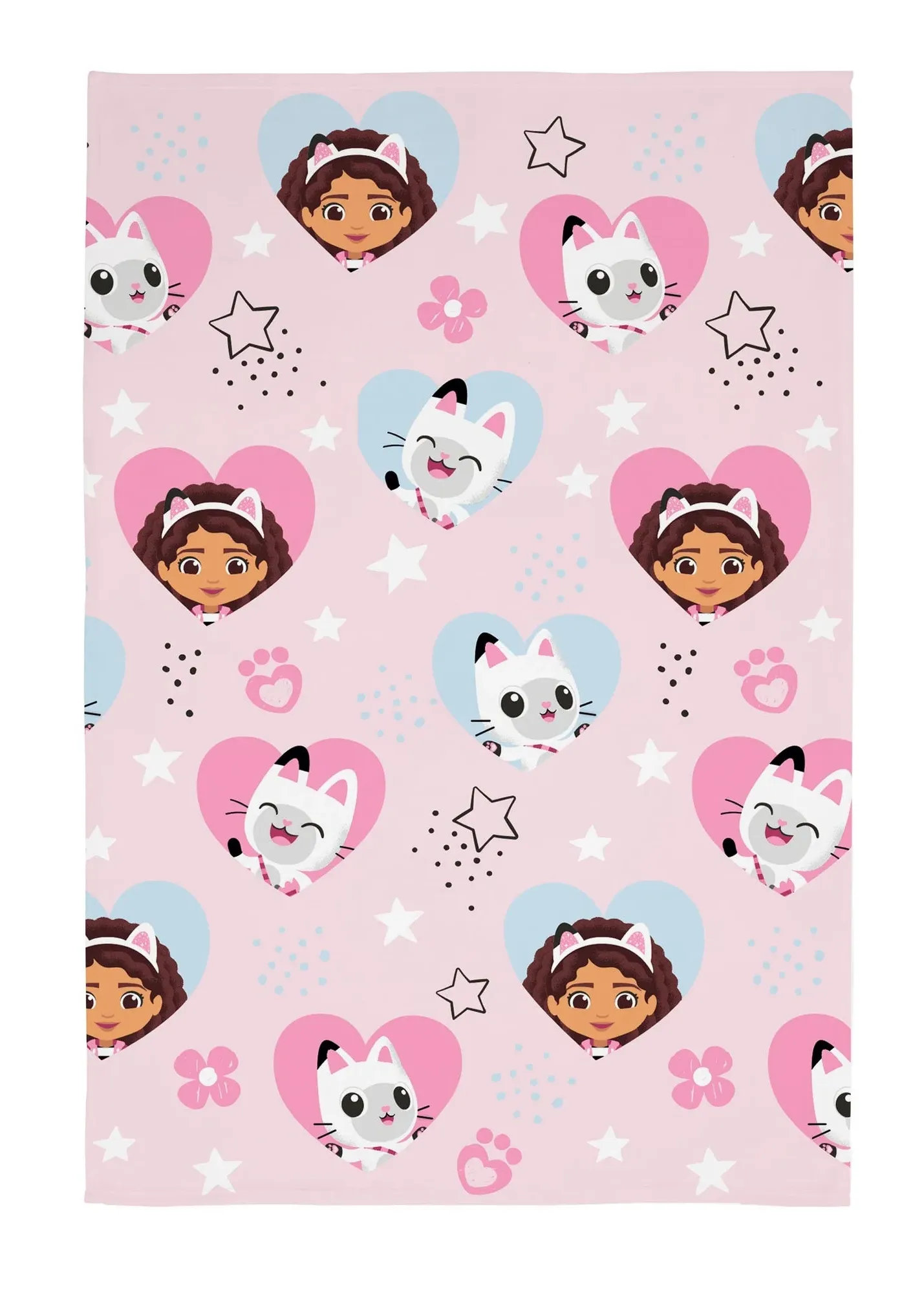 Gabby's Dollhouse Fleece Blanket - Pink, Polyester product