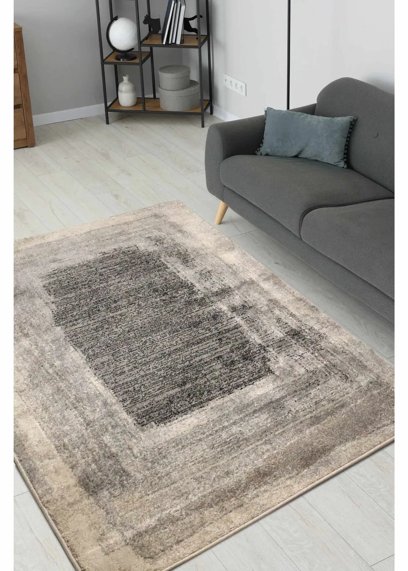 Freya Border Effect Rug - Multi, Polypropylene product
