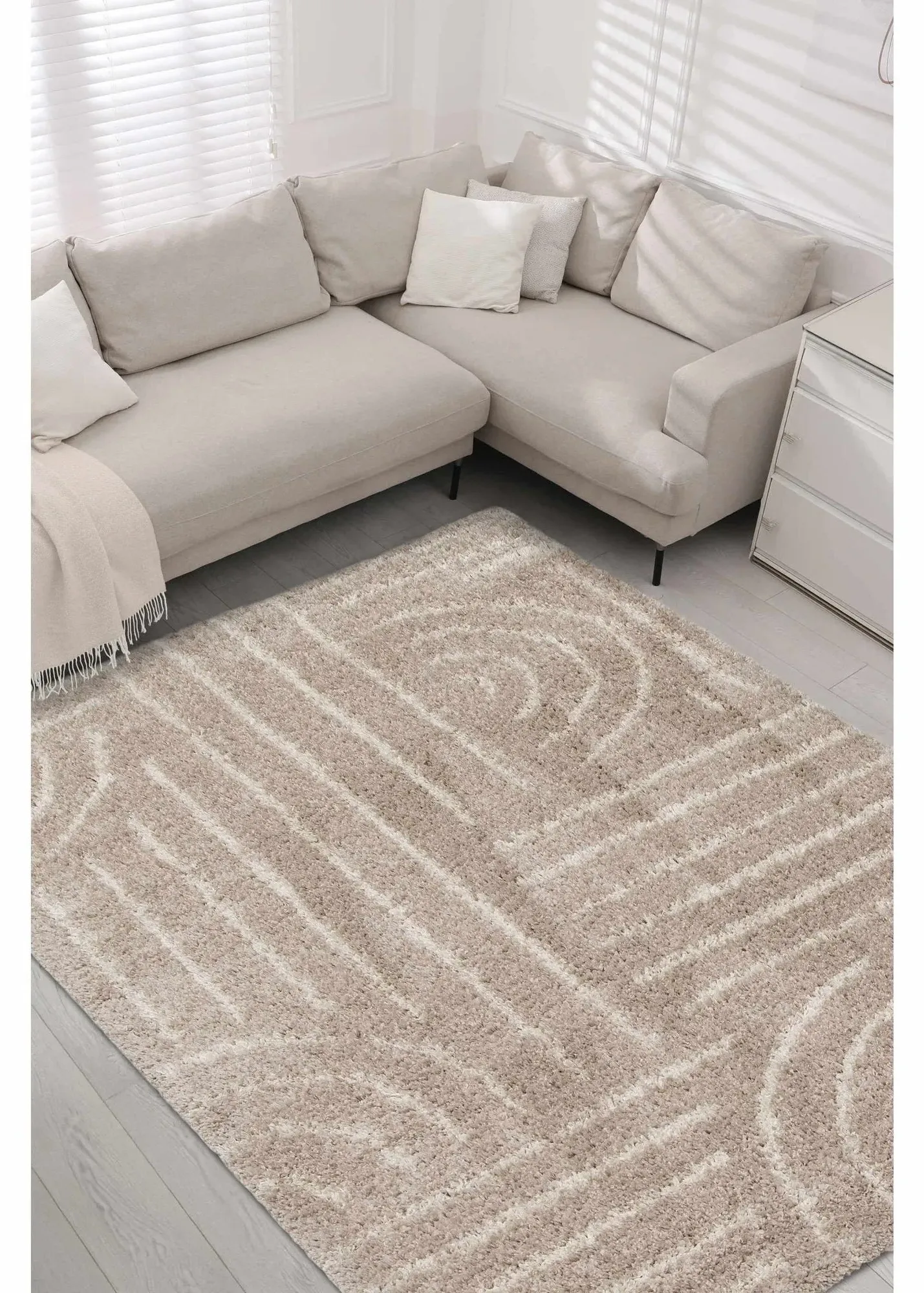 Nomad Voyage Rug - Natural, Wool-Nylon Blend product