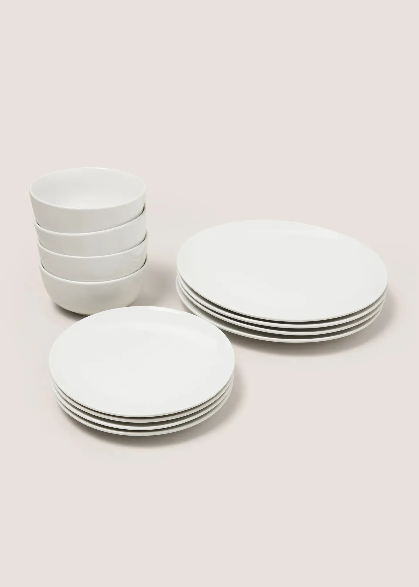12-Piece Dinner Set - White product