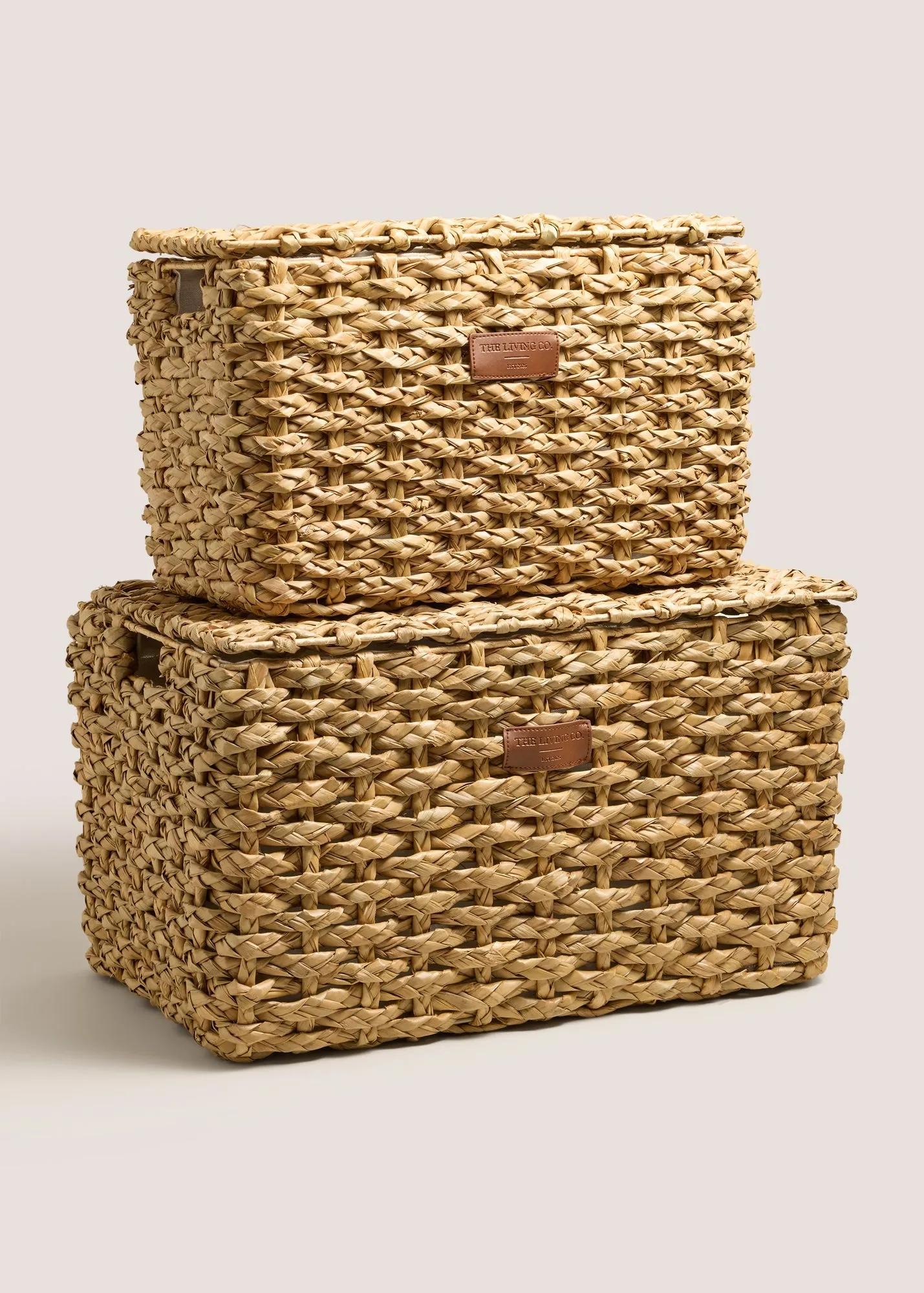 2-Pack Lidded Storage Trunks - Natural, Rush product