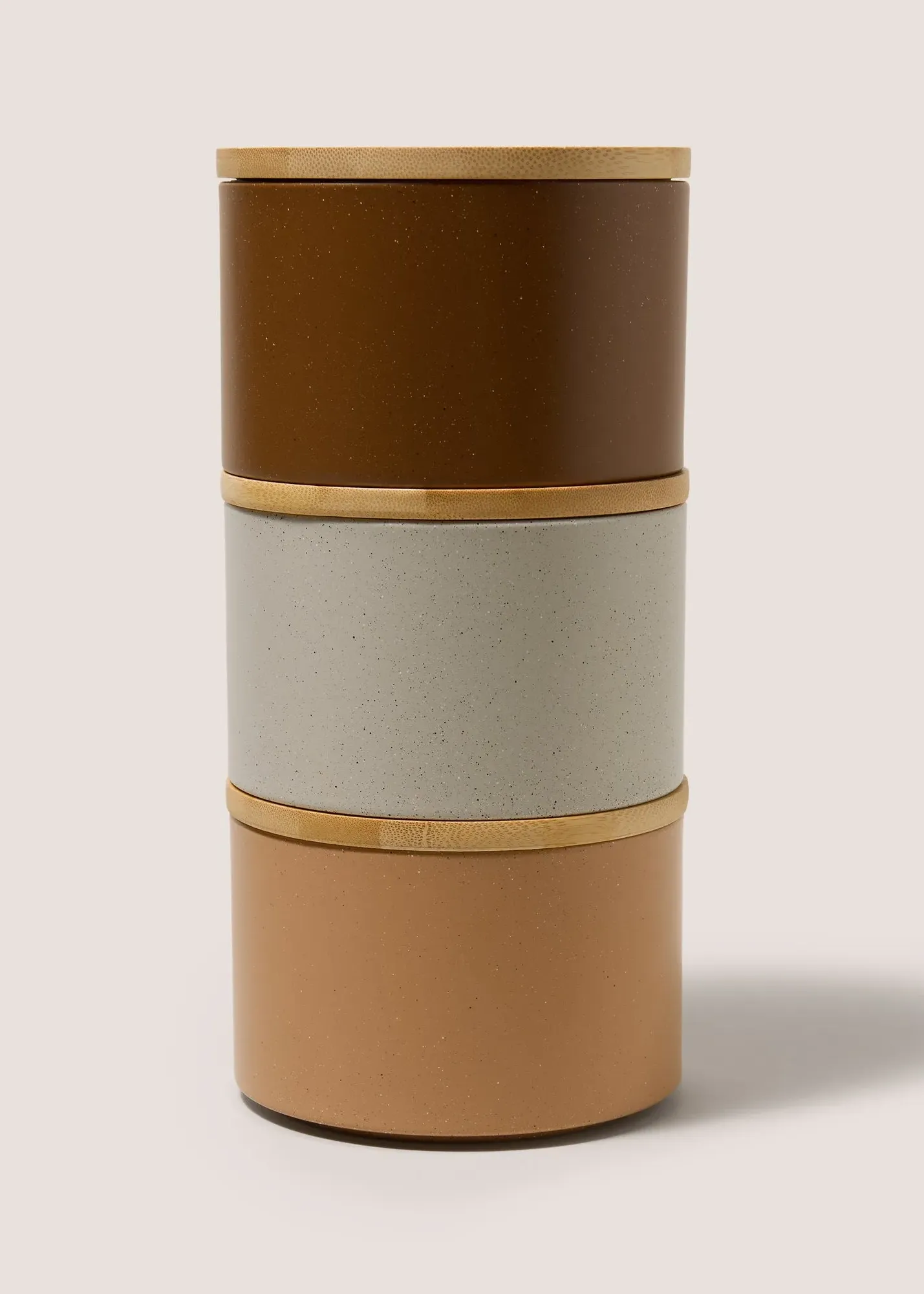 3 Pack Storage Canisters - Brown product