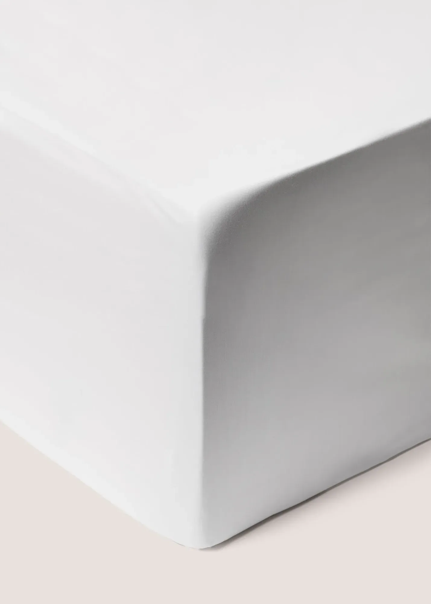300 Thread Count Double Flat Bed Sheet - White, Cotton product