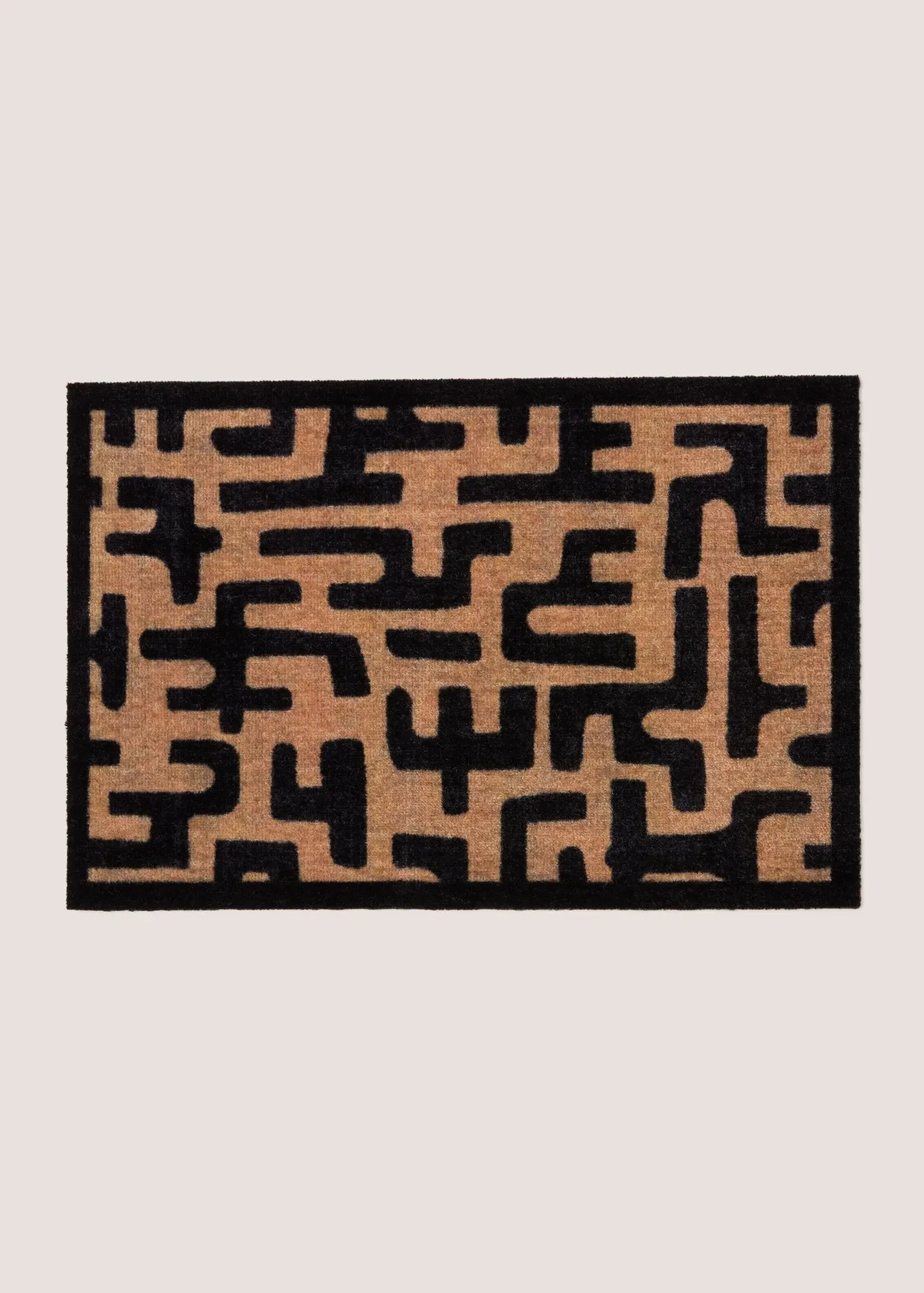 Abstract Door Mat - Black product