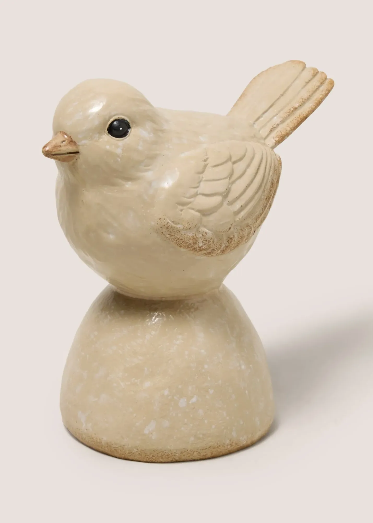 Bird Ornament - Beige, Resin product