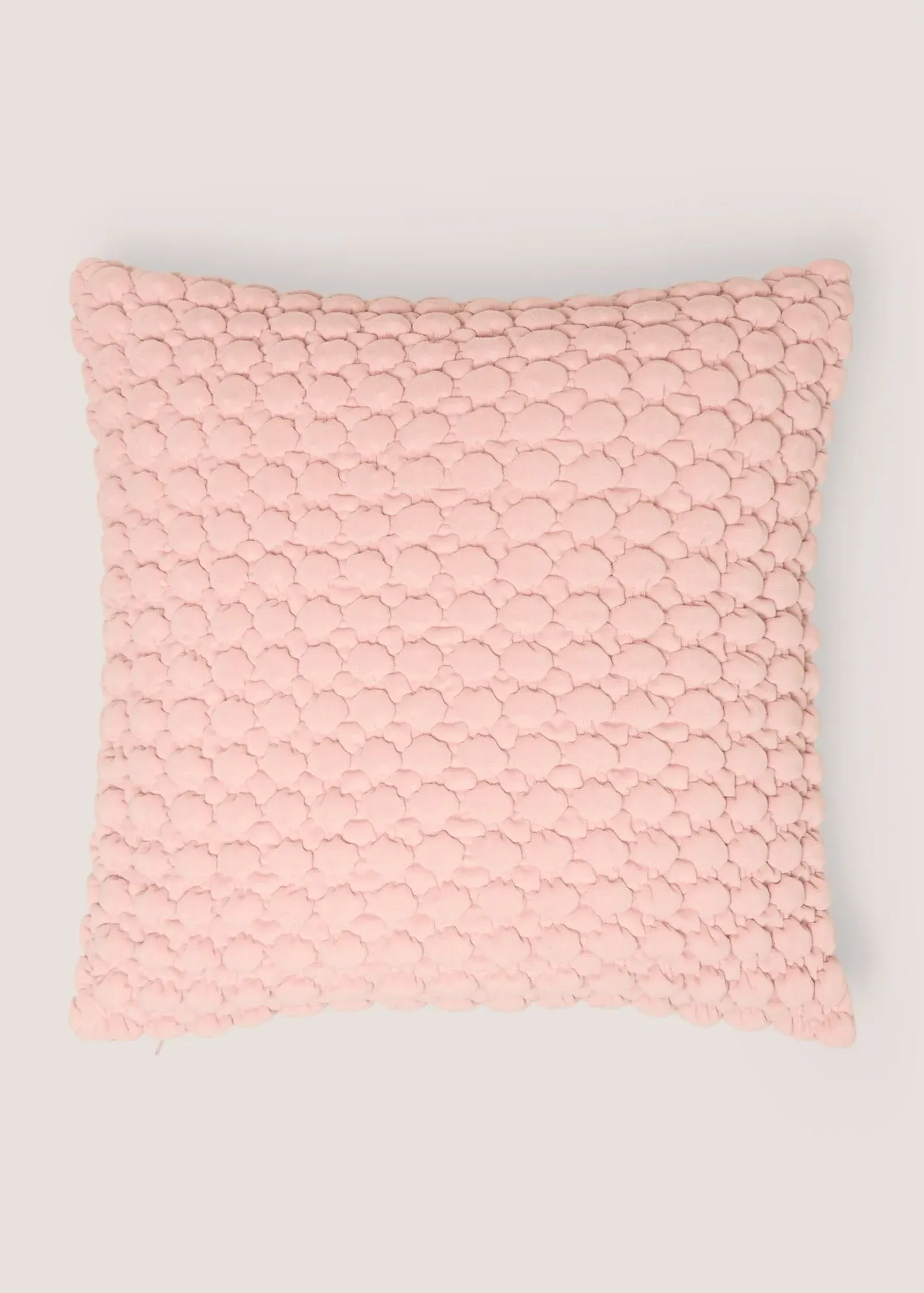 Bobble Velvet Cushion - Pink product