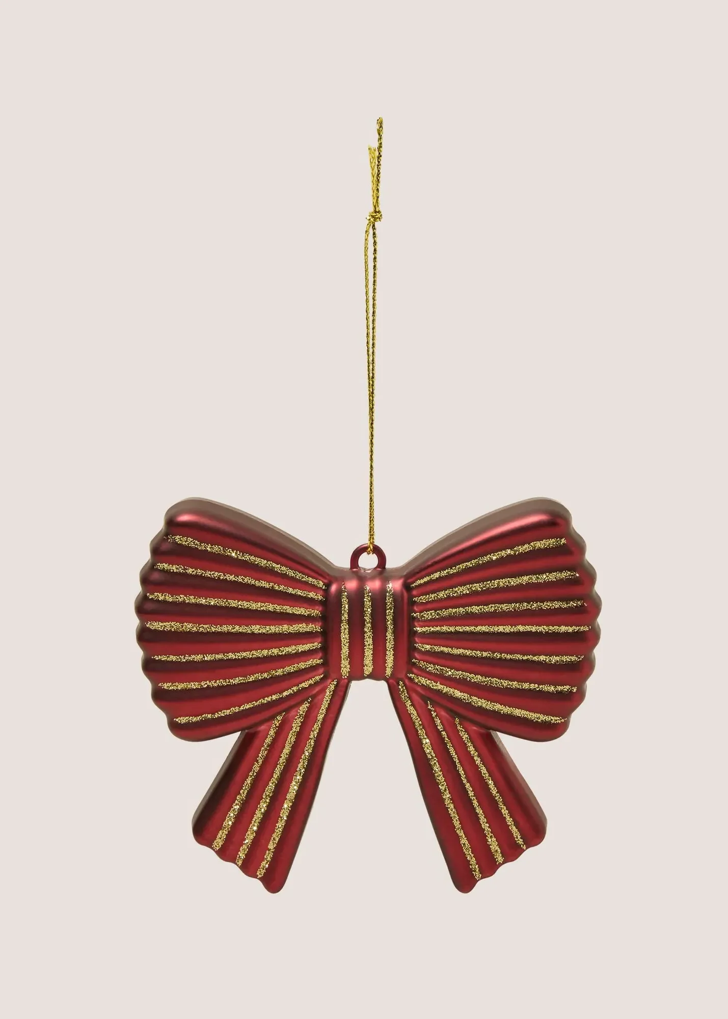 Bow Bauble - Burgundy product
