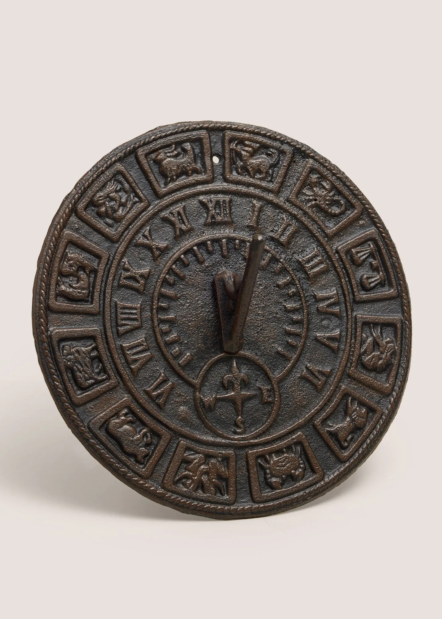 Cast Iron Zodiac Sundial - Metal product