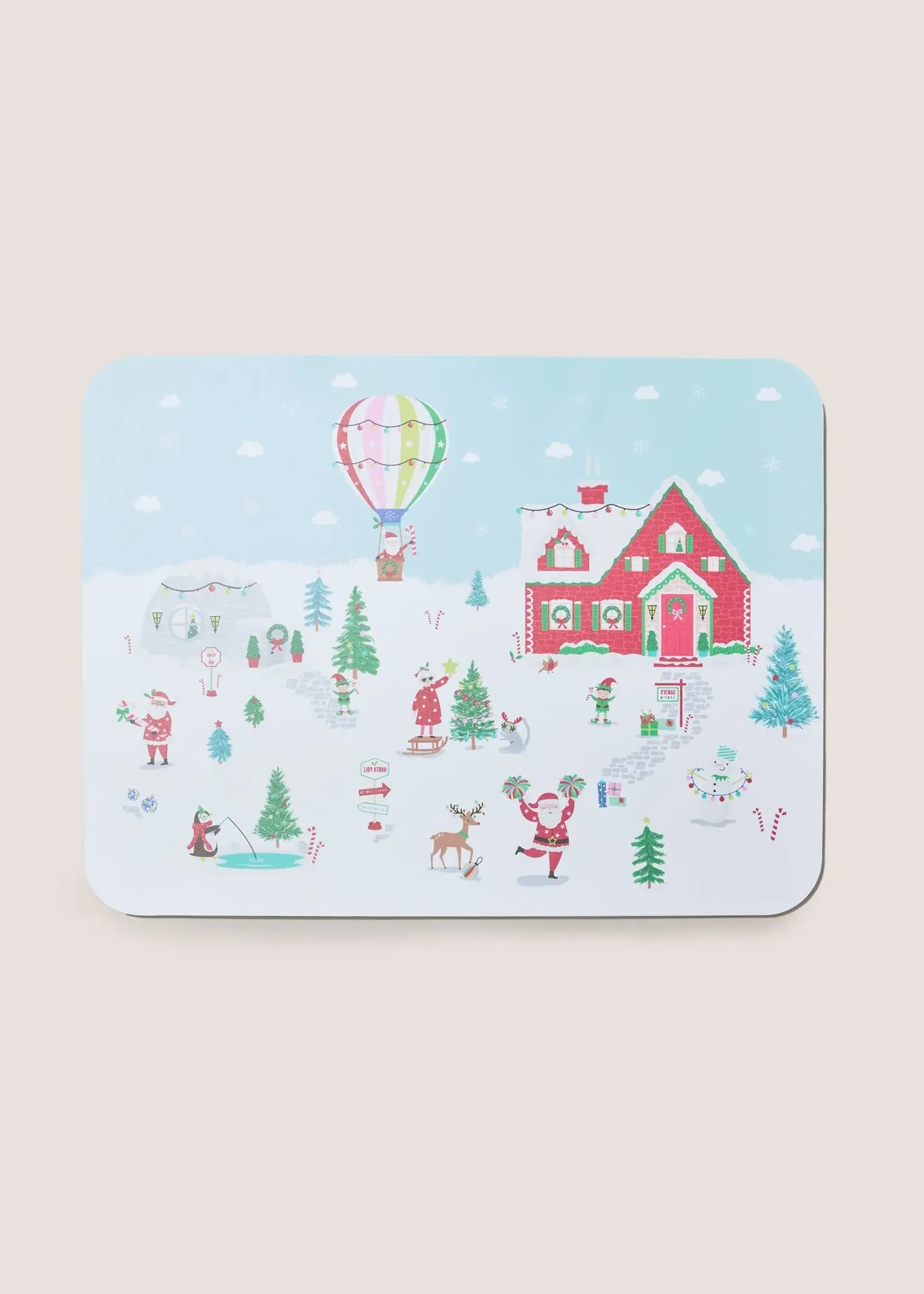 Christmas Placemat - Blue product